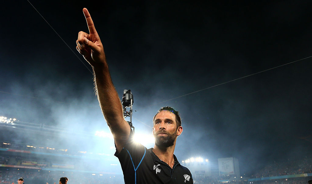 Grant Elliott's life changed forever with that one shot over wide mid on. Photo / Getty