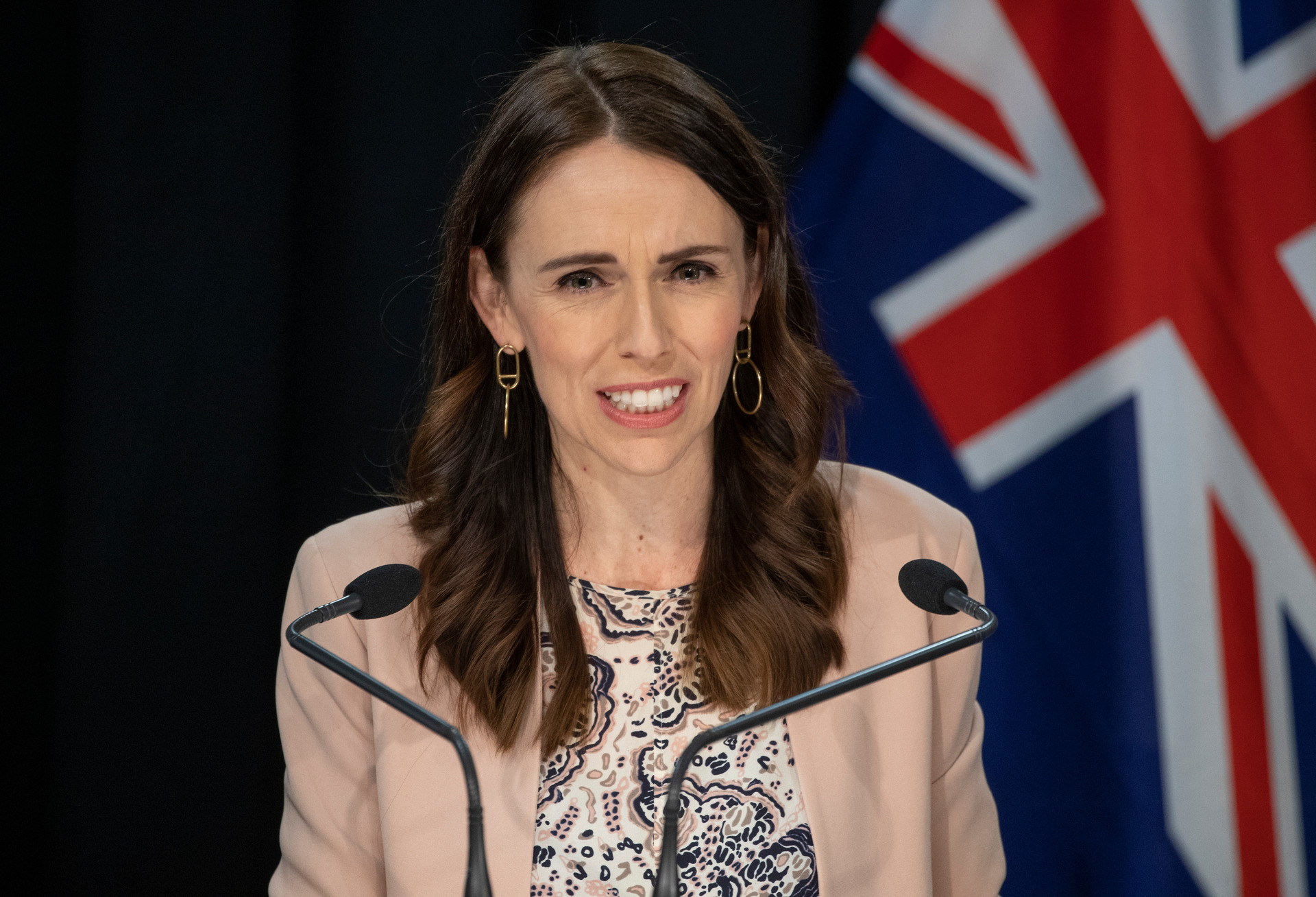 Prime Minister Jacinda Ardern says she trusts the police to handle firearms licences until an independent authority can be established. Photo / Mark Mitchell