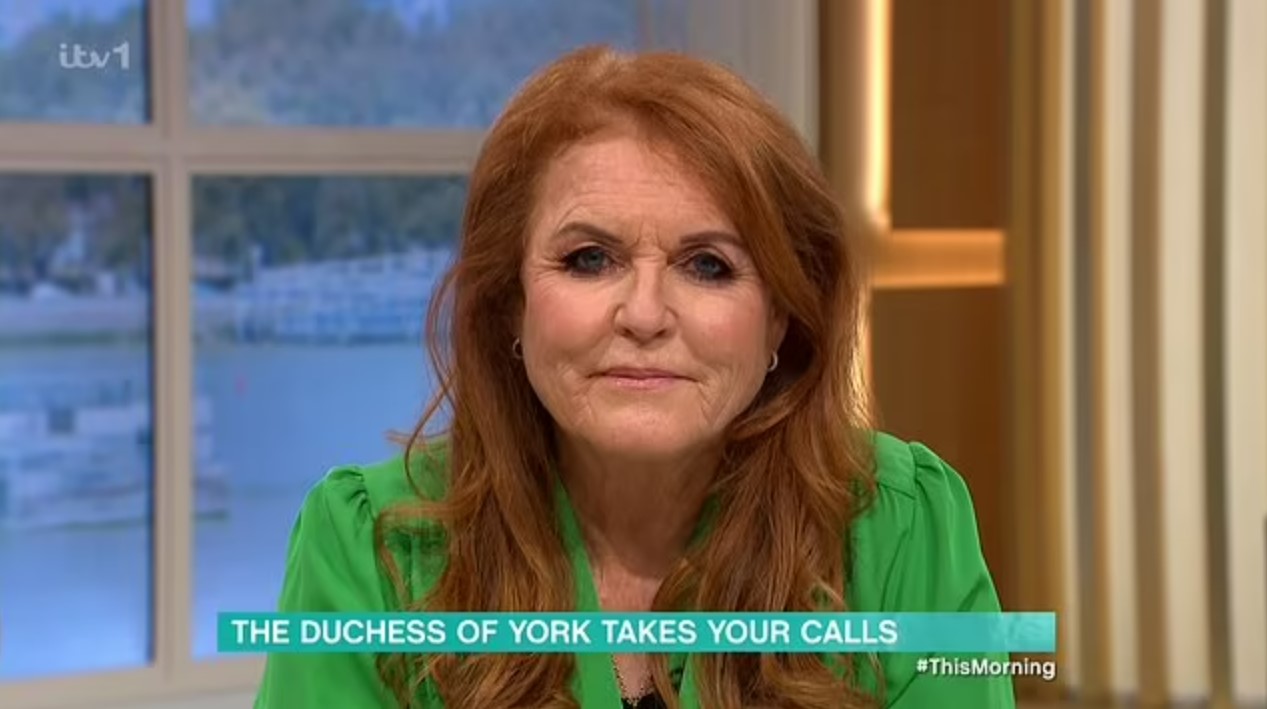 Sarah Ferguson has been active in the public eye recently, including a stint on This Morning. Photo / ITV