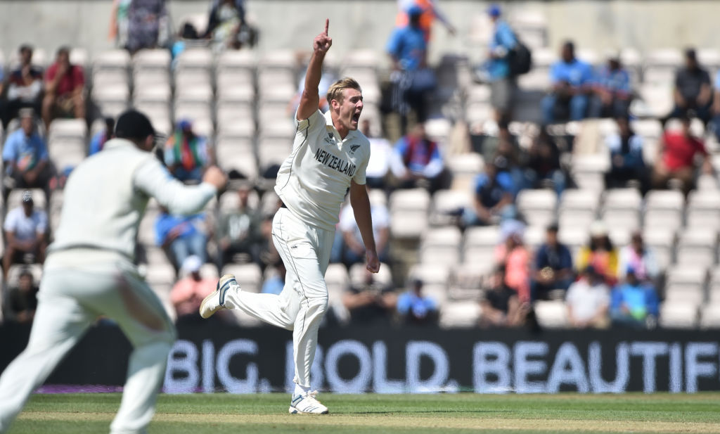 Kyle Jamieson made the key breakthroughs on day six. Photo / Getty