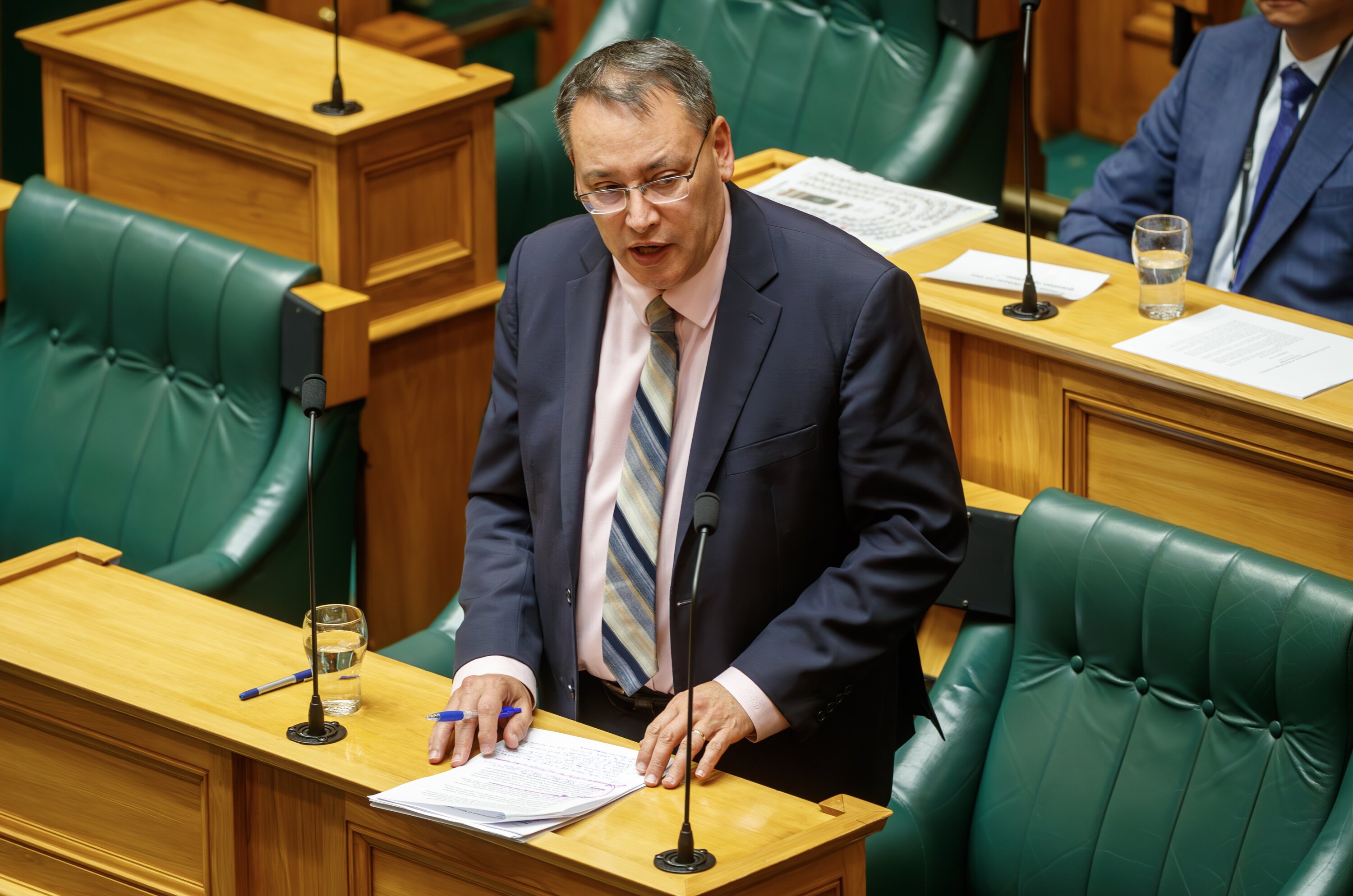 Health Minister Shane Reti says before becoming Health Minister he received reports from health workers concerned about cleanliness in hospitals. Photo / Mark Mitchell.
