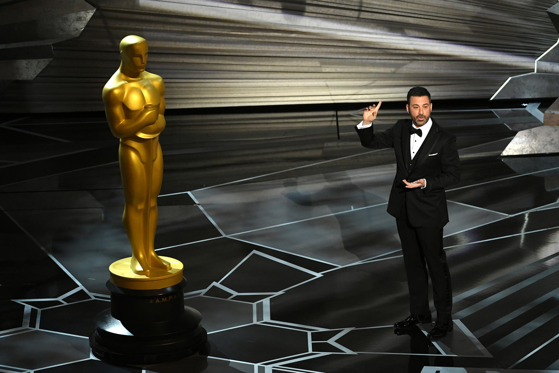 Jimmy Kimmel was the last celebrity to host the Academy Awards back in 2018. Photo / Getty Images