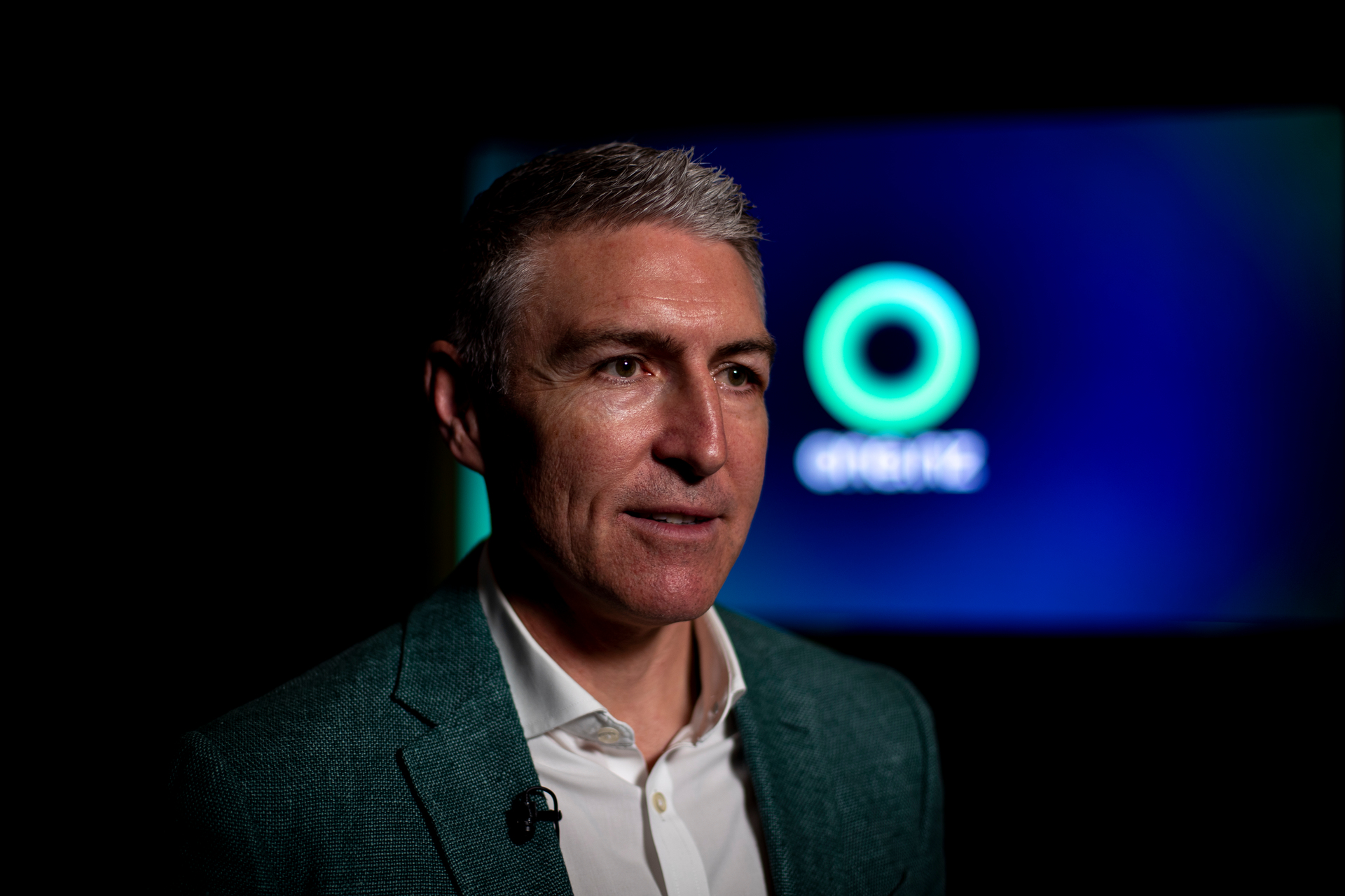 CEO Jason Paris at the announcement in 2022 of Vodafone NZ's new name - to One New Zealand from early 2023. Photo / Dean Purcell