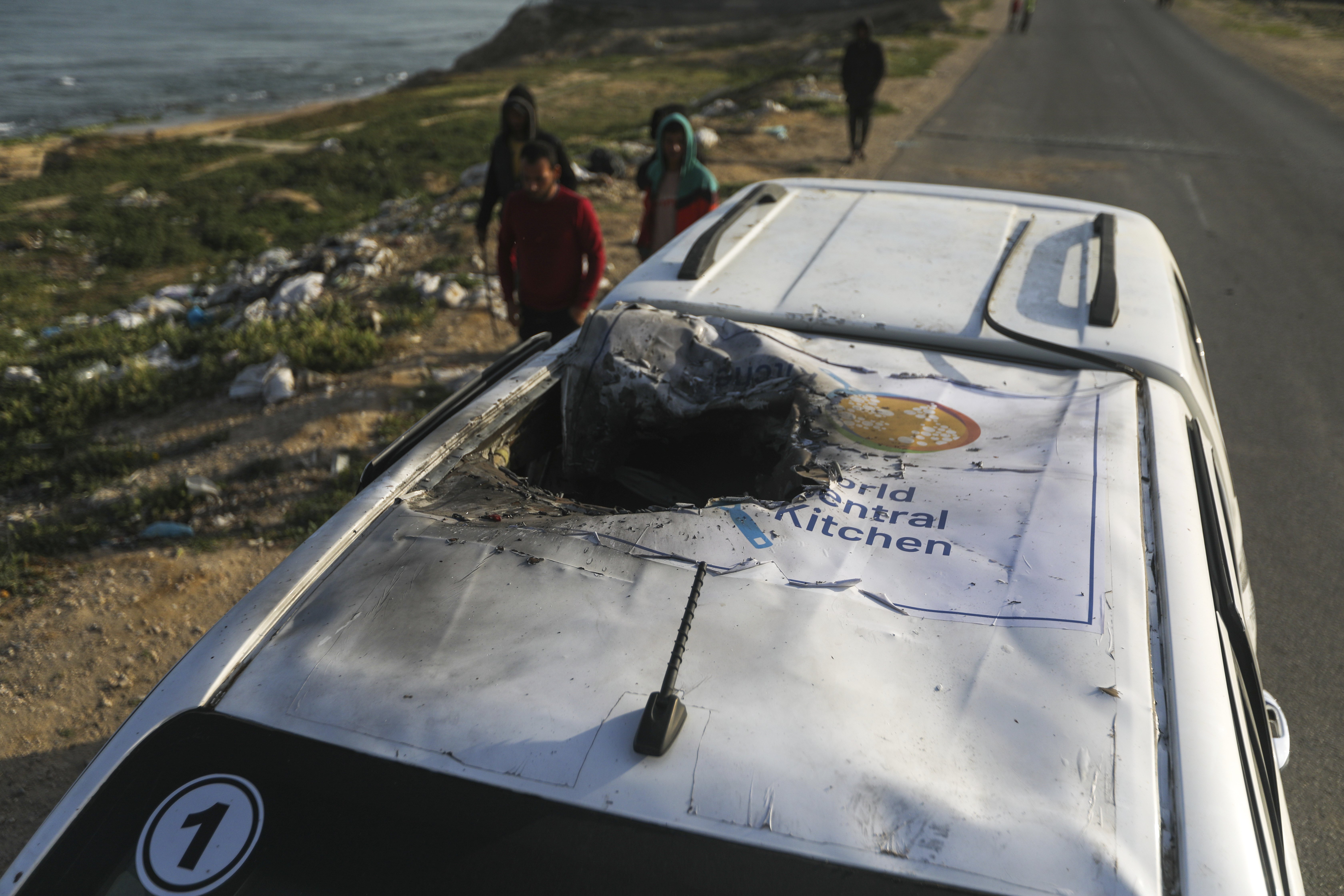 The Israeli military’s killing of seven aid workers in Gaza has triggered unprecedented criticism from European leaders. Photo / AP