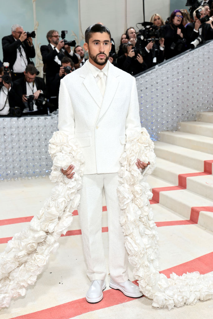 Bad Bunny attends the 2023 Met Gala. Photo / Getty Images