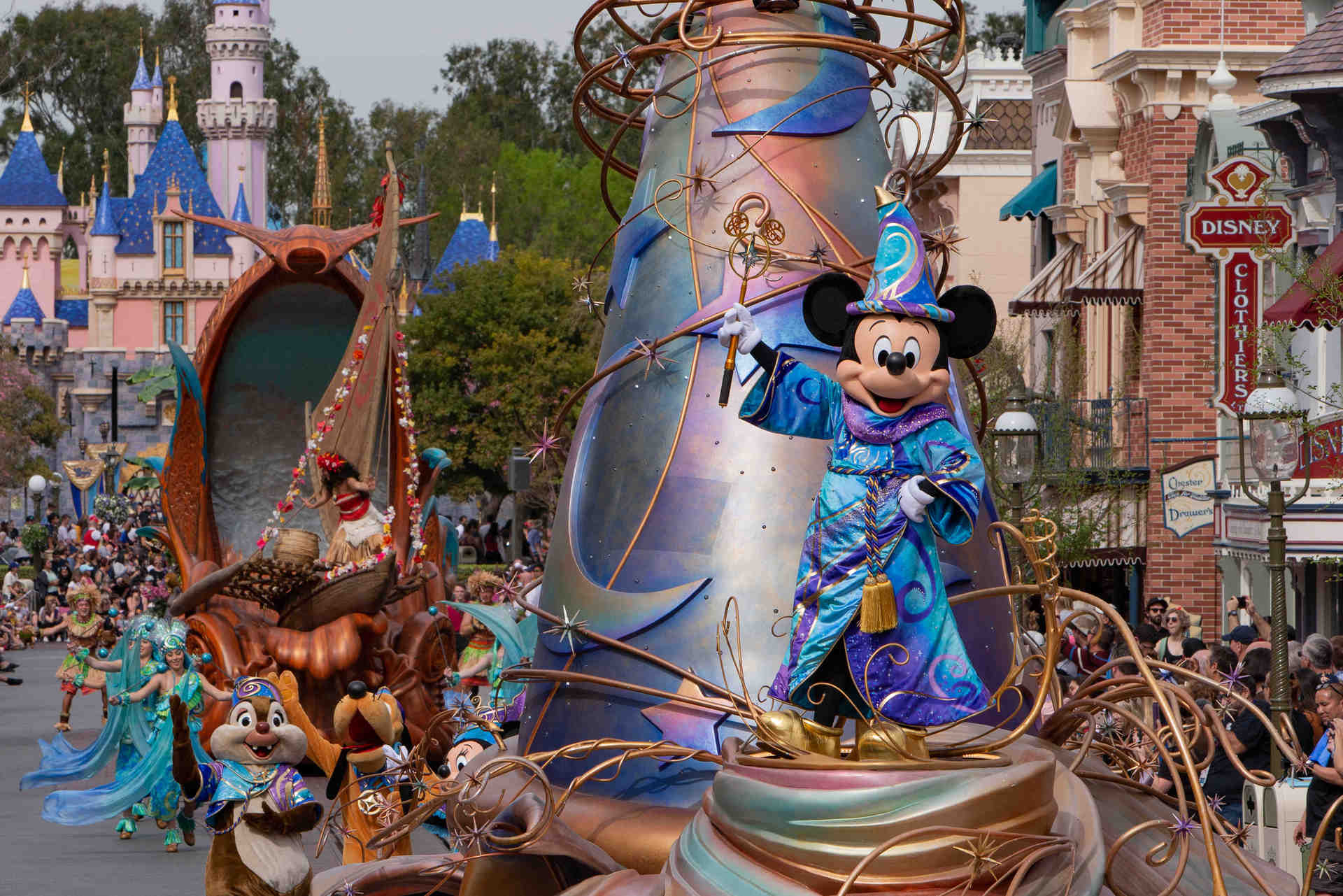 Walt Disney’s theme parks continued to rebound from their coronavirus pandemic lows. Photo / Disney