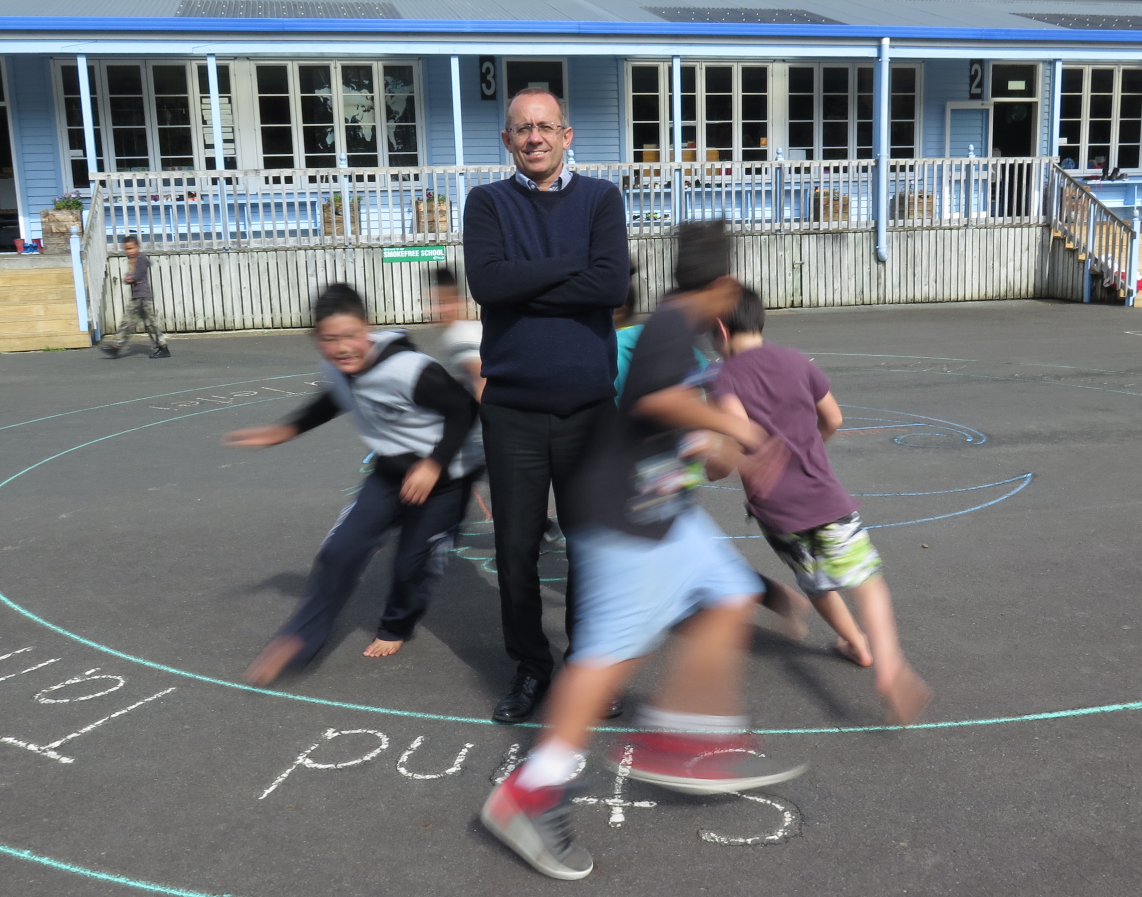 Kaeo School principal Paul Barker. Photo / Peter de Graaf