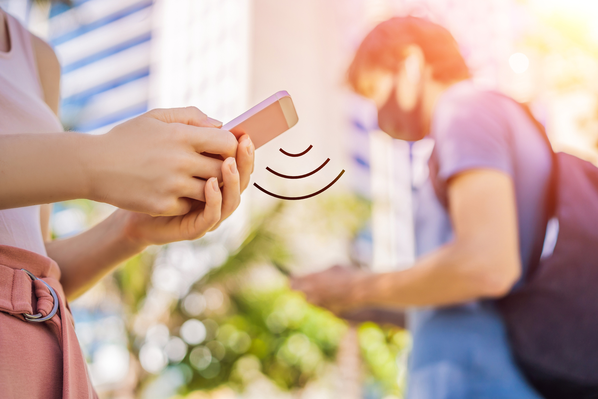 While QR code poster scanniing records *where* you've been, Bluetooth Tracing (if turned on in the NZ Covid Tracer app) records *who* you've been in close contact with. Photo / Getty Creative