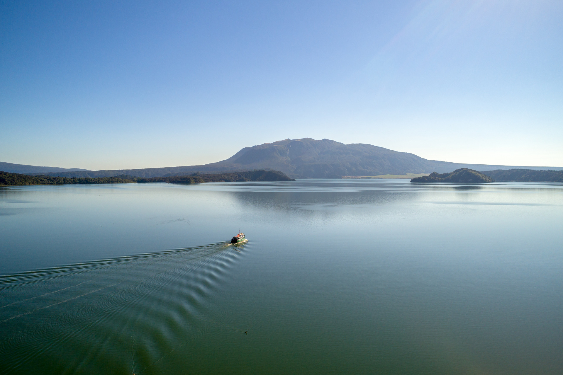 Cleft mountain: Tarawera has gone through periods of explosive geothermal activity. Photo / Supplied, Mark Smith;