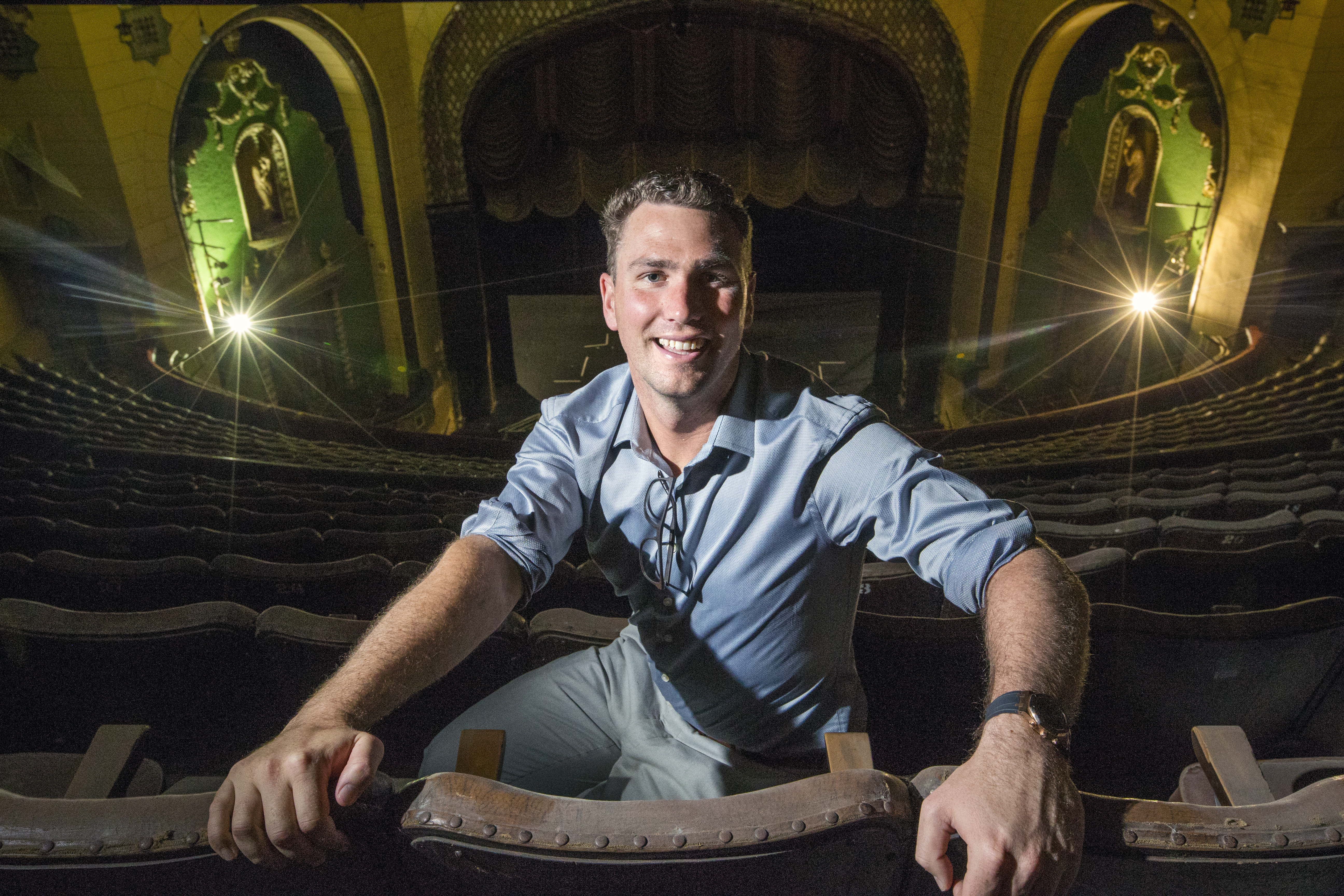 Steve Bielby of the Auckland Notable Properties Trust, pictured in St James Theatre Auckland in 2015. File photo / Nick Reed