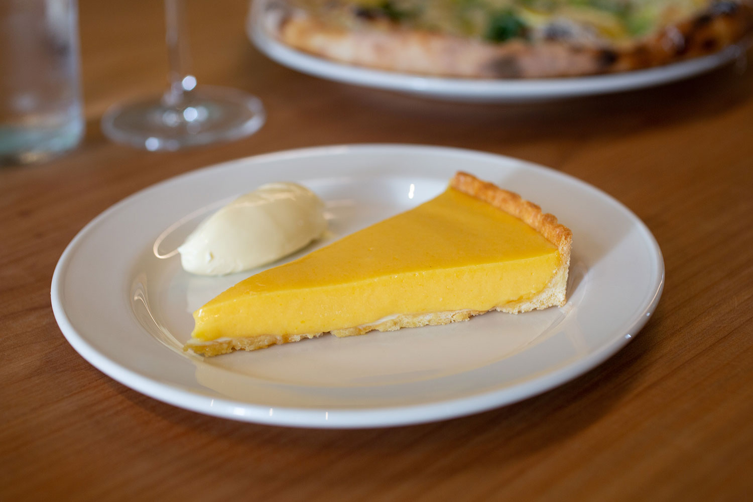The citrus tart. Photo / Sylvie Whinray