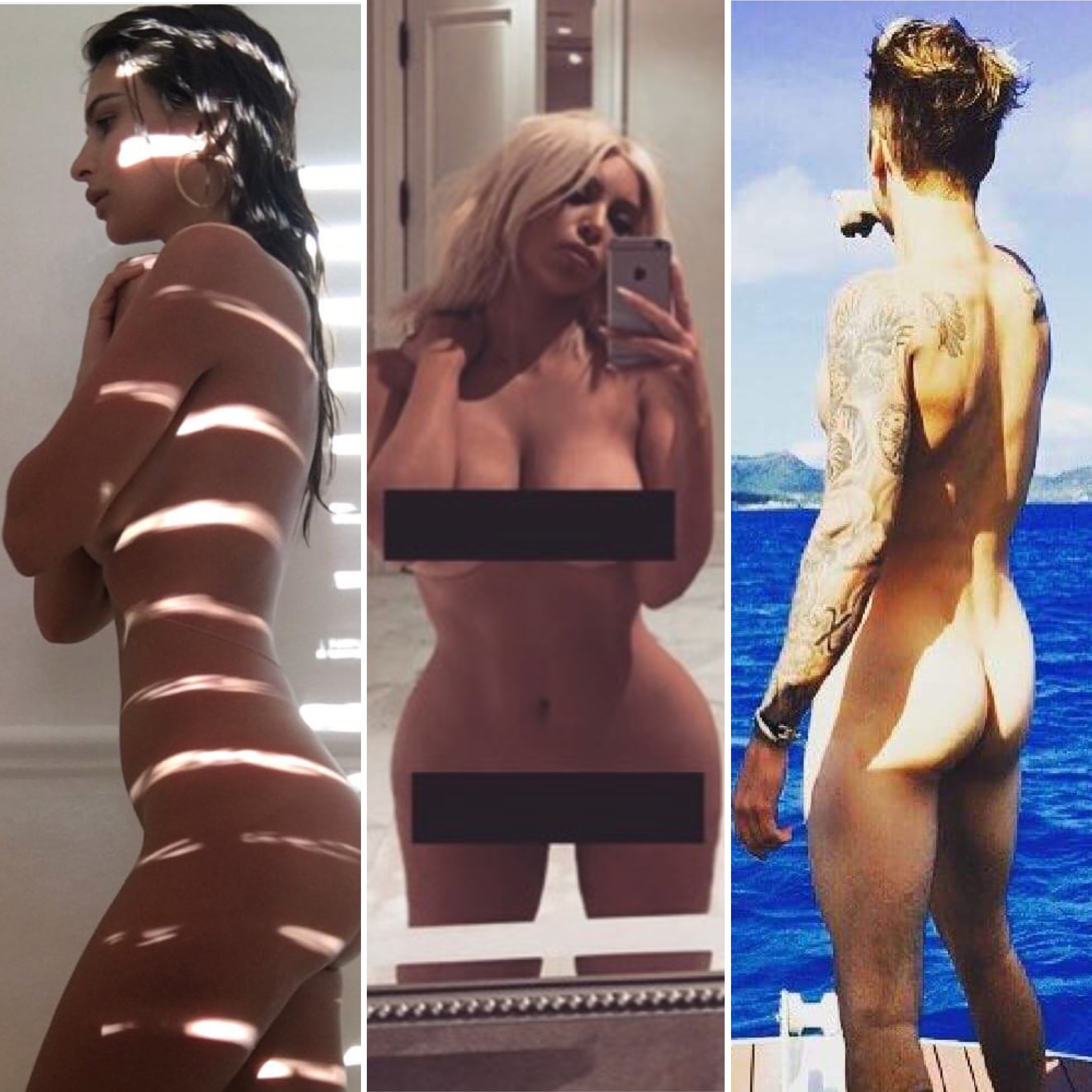 Celebrities that get naked