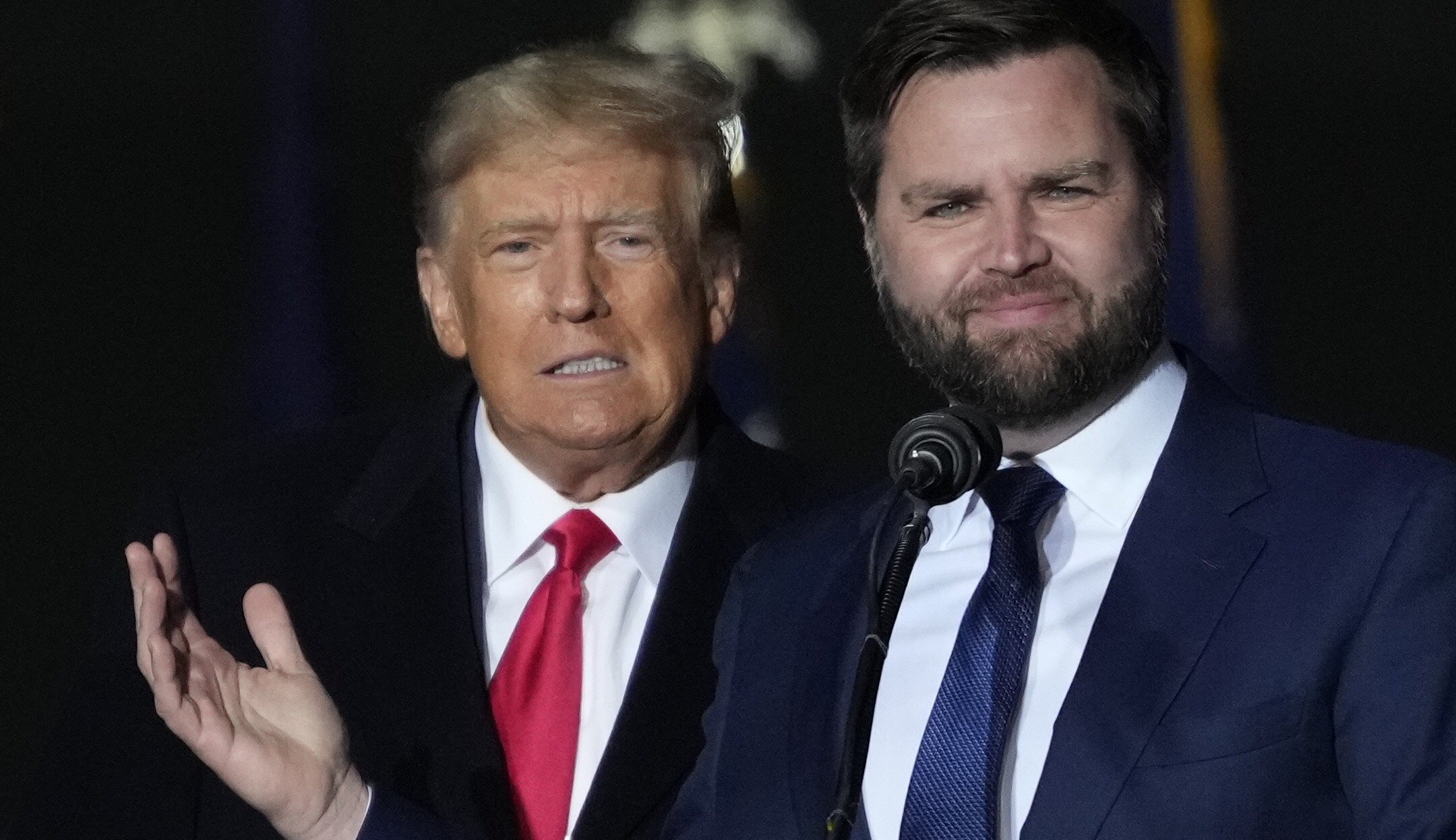 Former US President and this year's Republican nominee Donald Trump has announced his pick for running mate, J.D. Vance. Photo / Getty Images