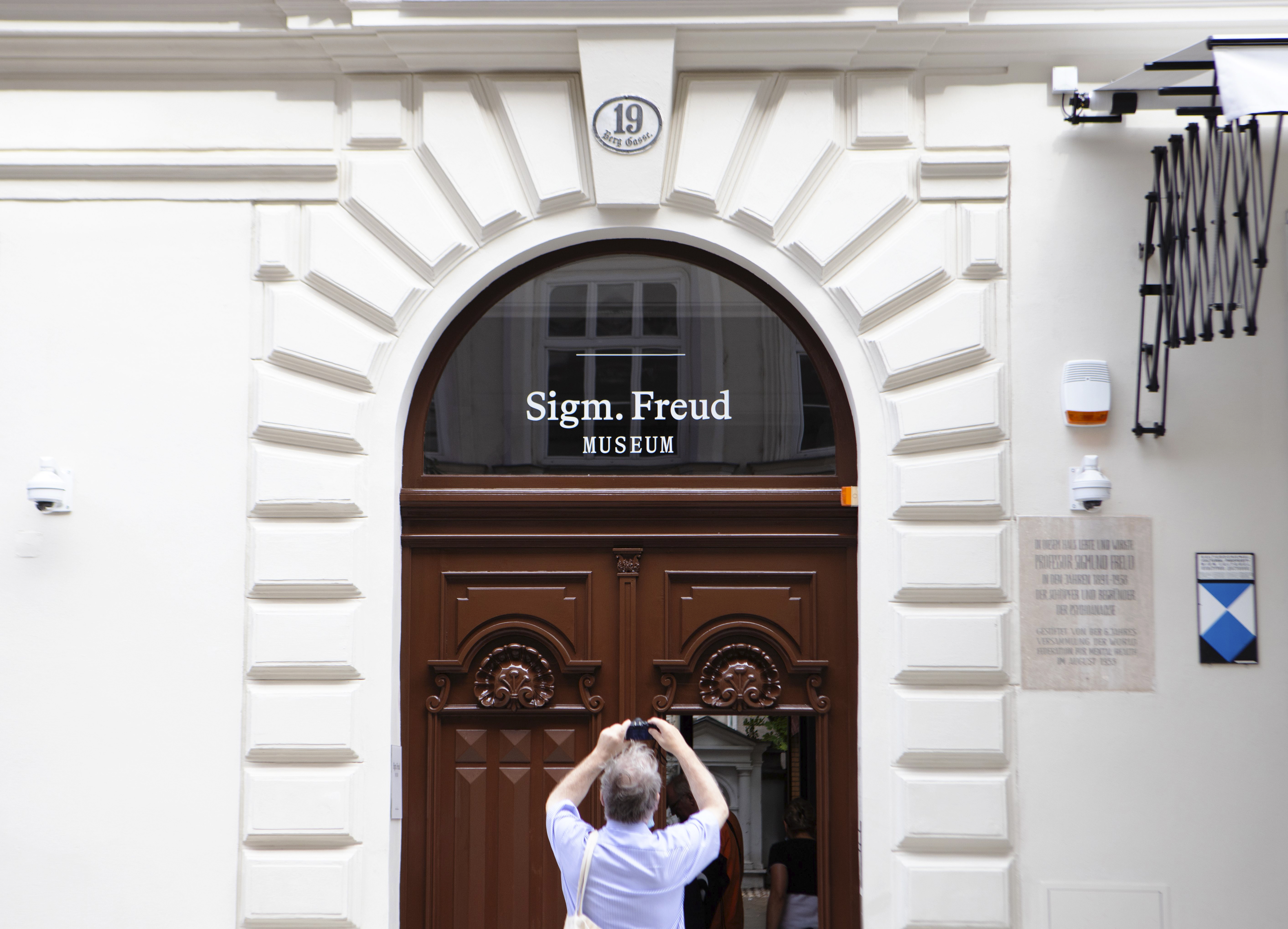The Viennese house where Freud practised for 47 years is now a museum. Photo / Getty Images