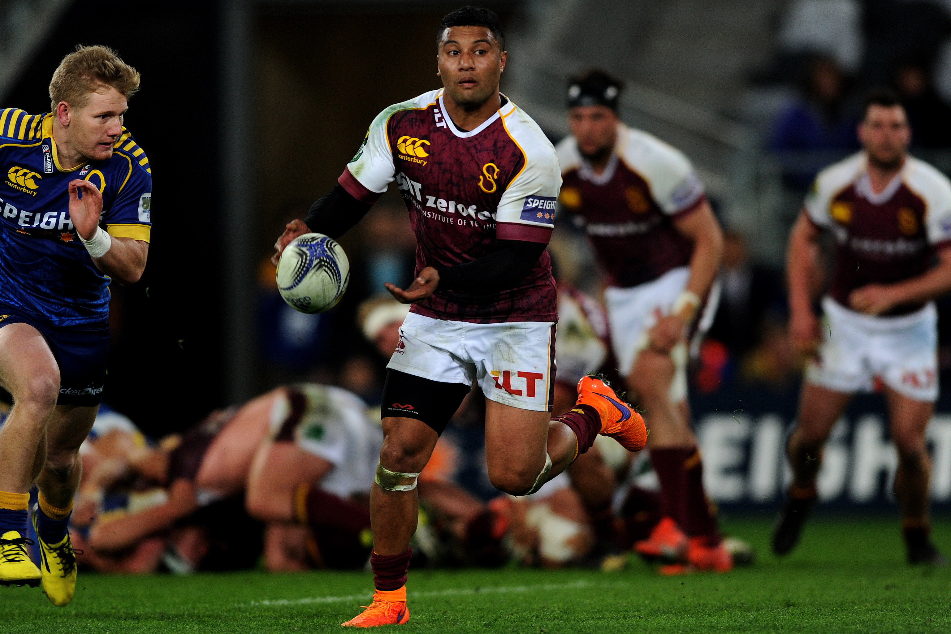 Lima Sopoaga in action for Southland in 2016. Photo / Photosport
