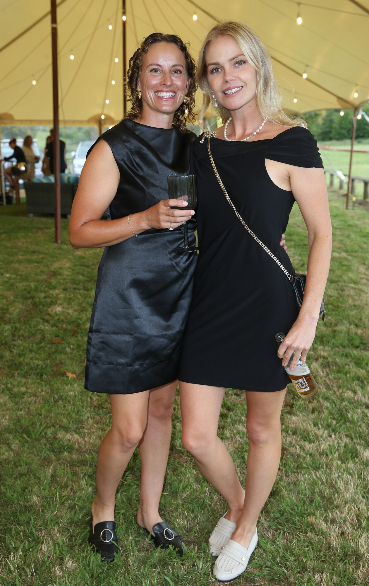 Jo Marshall and Eeva Taipaleenmäki. Photo / Norrie Montgomery 