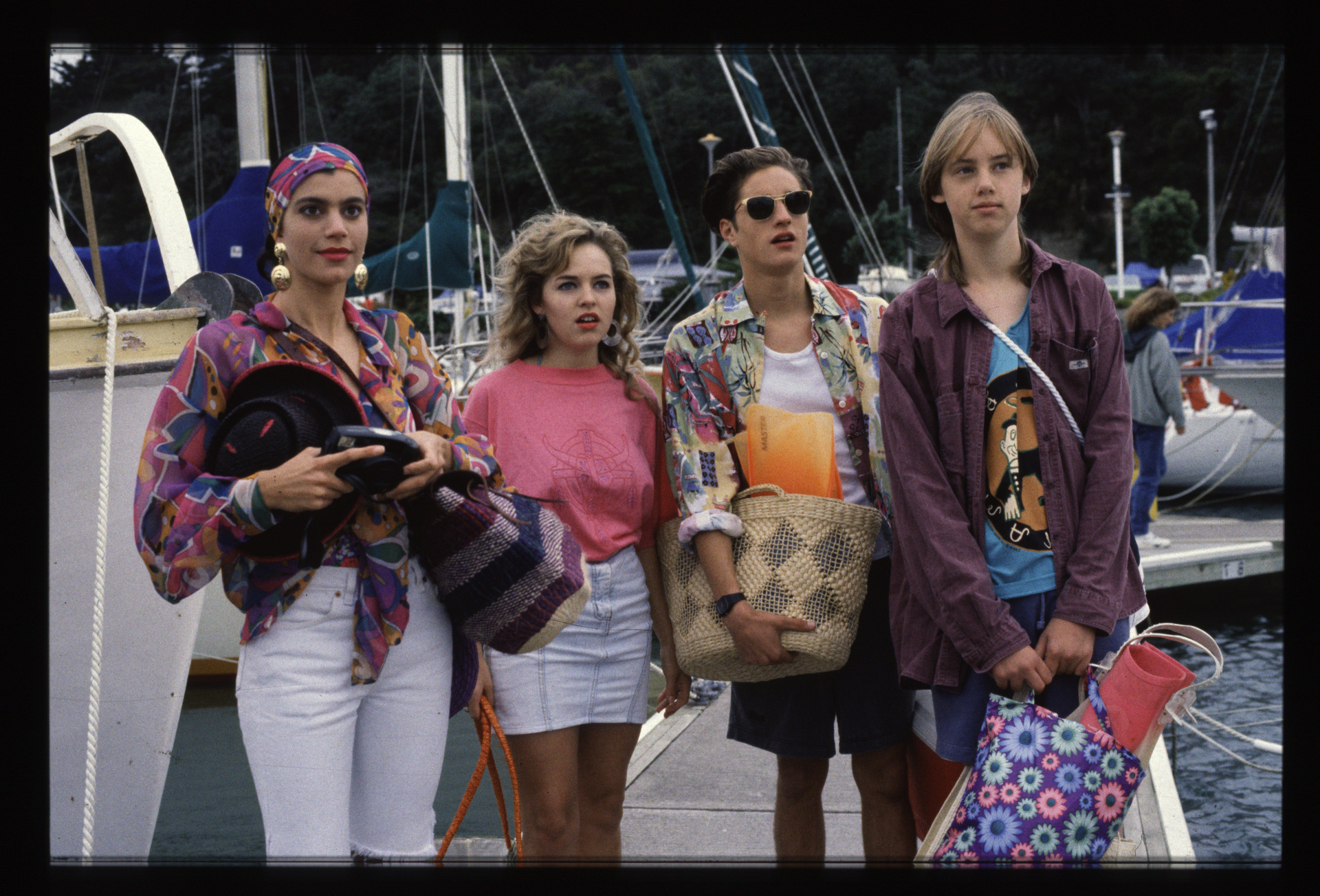Jo Davison as Gina Rossi, Dotchin, Martin Henderson as Stuart and Karl Burnett as Nick Harrison.