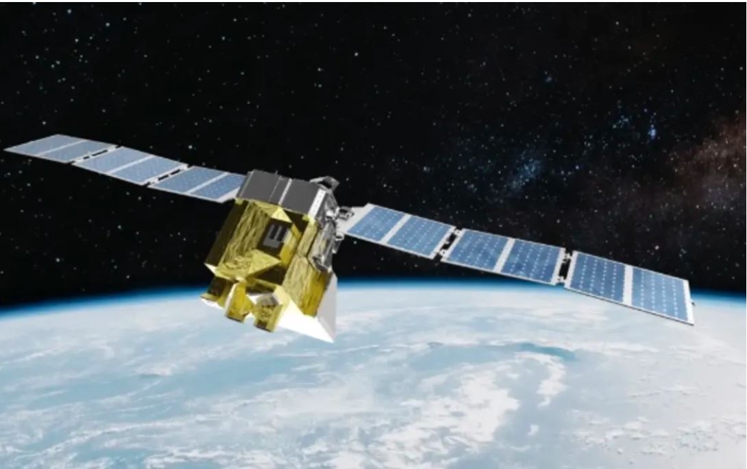 Artist’s rendering of MethaneSAT, the satellite EDF developed. Photo / Environmental Defence Fund