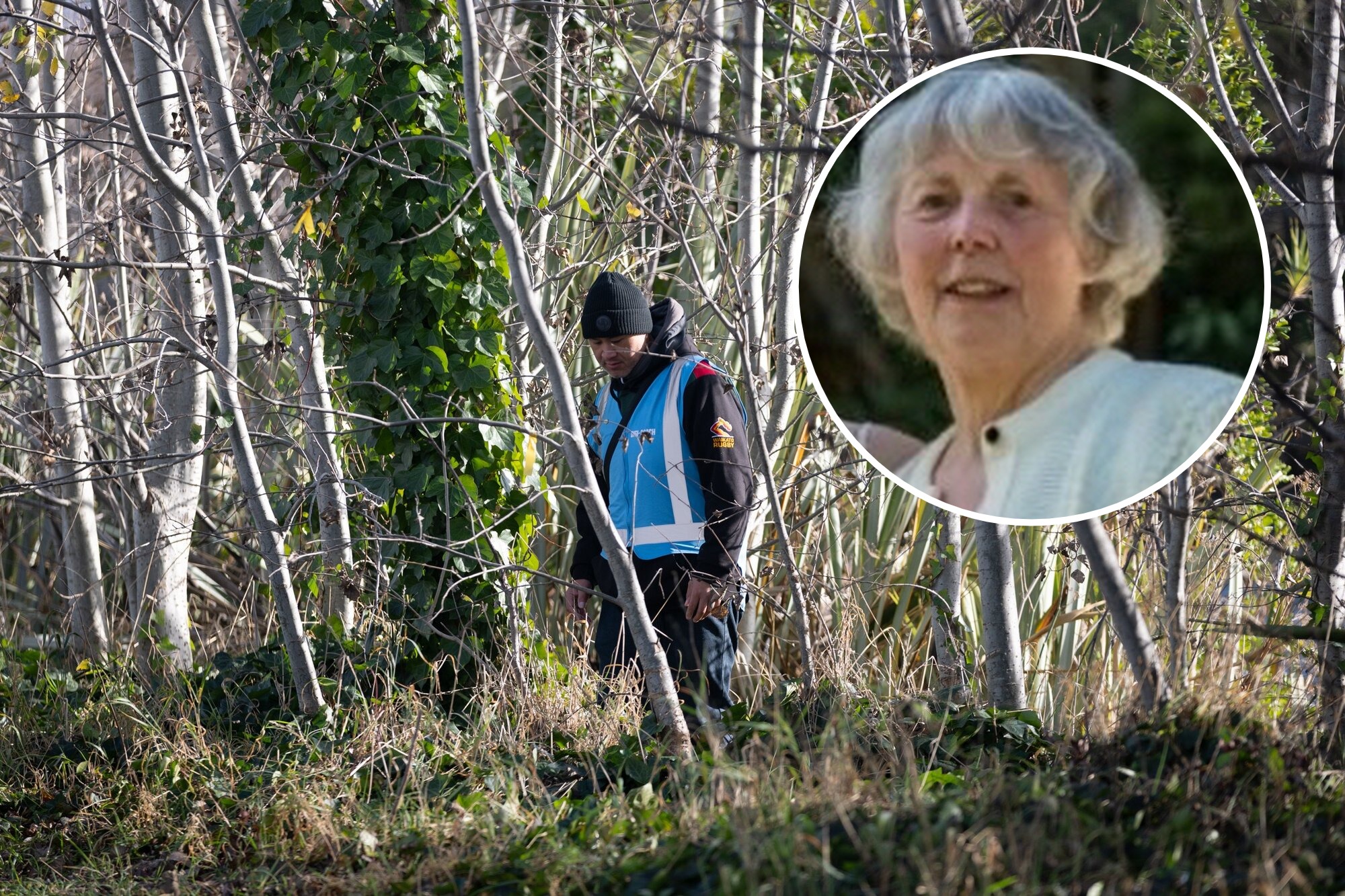 Valerie Hargrave has now been found after a police and local search effort over the last few days. Composite Image / NZME