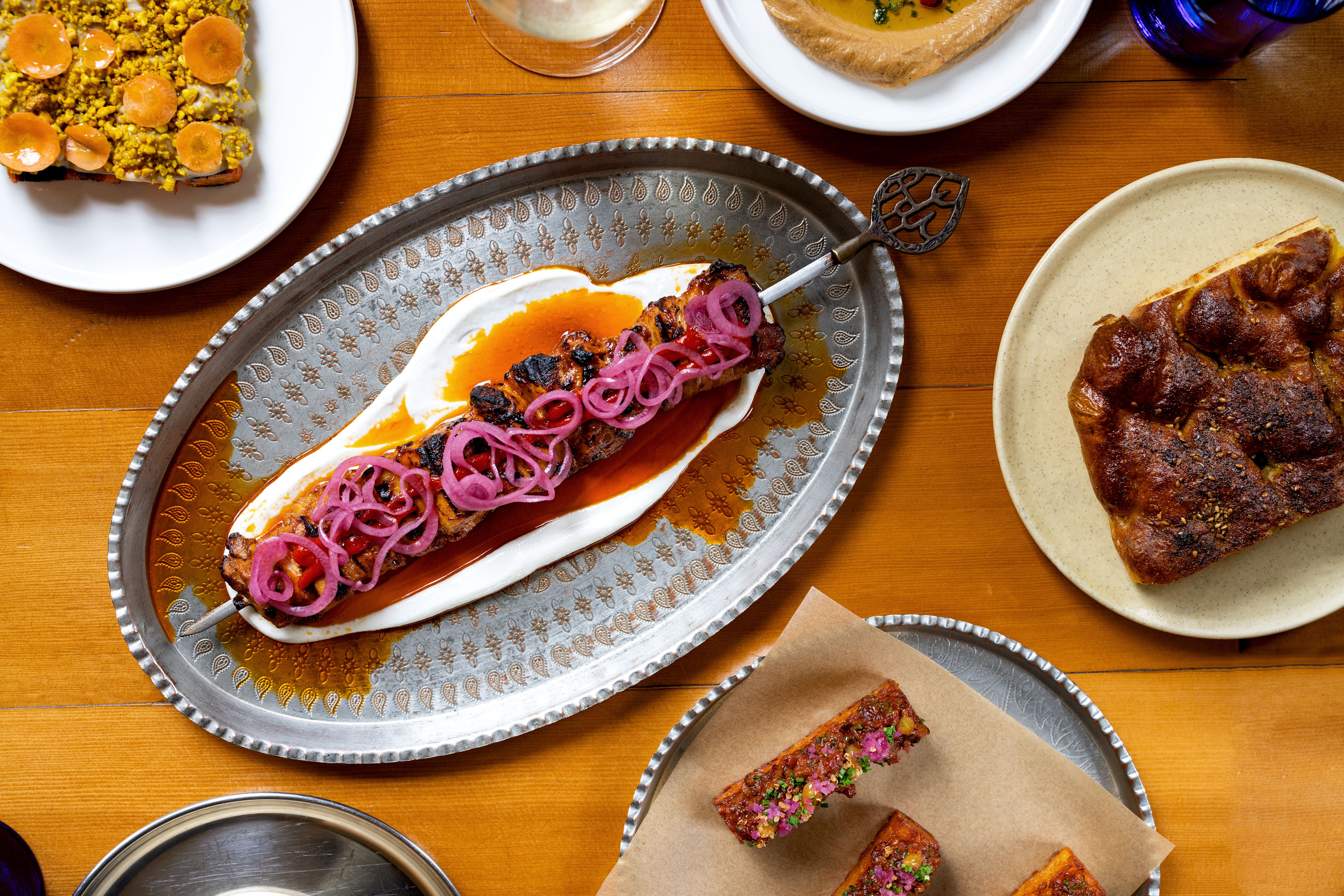 In what has been an indisputably rough year for hospitality, Gemmayze Street’s quiet determination and consistency stood out, say judges Johanna Thornton and Jesse Mulligan. Photo / Babiche Martens