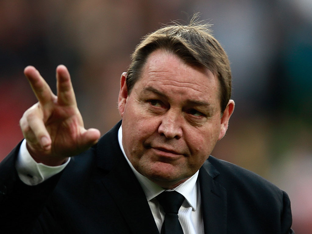 Steve Hansen is quite happy to be underestimated. He's not so keen on being misunderstood. Photo / Getty Images.