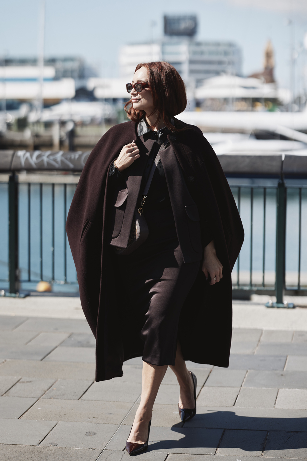 New Zealand Fashion Week: Kahuria ambassador and stylist Sarah Stuart. Photo / Hōne Naera-Scott