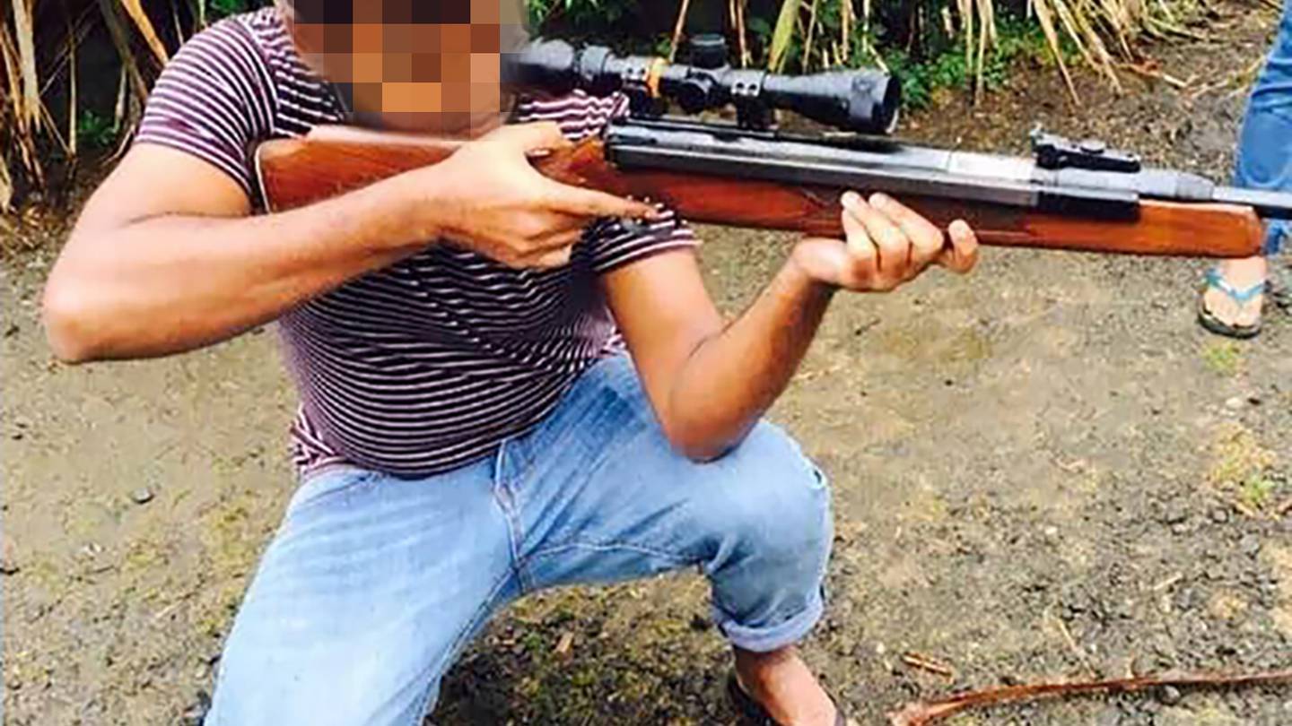 S came to the attention of New Zealand police in 2016 after he posted 