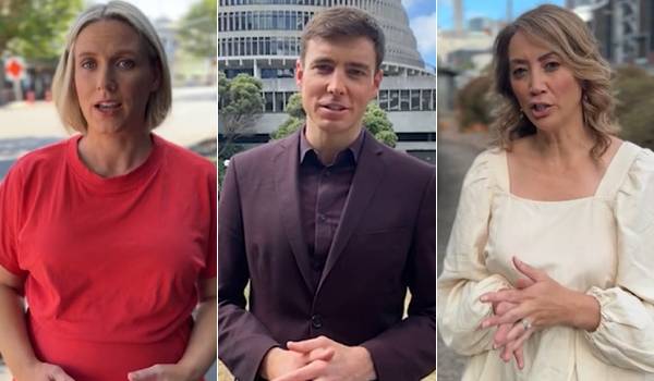Top TVNZ stars Anna Burns-Francis, Jack Tame and Miriama Kamo appeared in a union campaign to fight for shows, jobs.