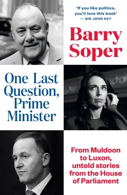 Barry Soper's new book covers the tenures of 12 Prime Ministers.