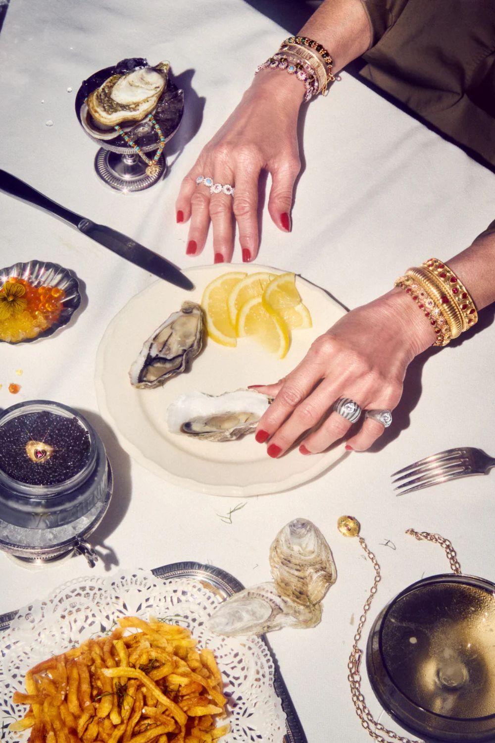 Indian jewellery brand Tityaravy draws inspirations from deities to inform its range of cocktail and fine jewellery. Photo / Supplied