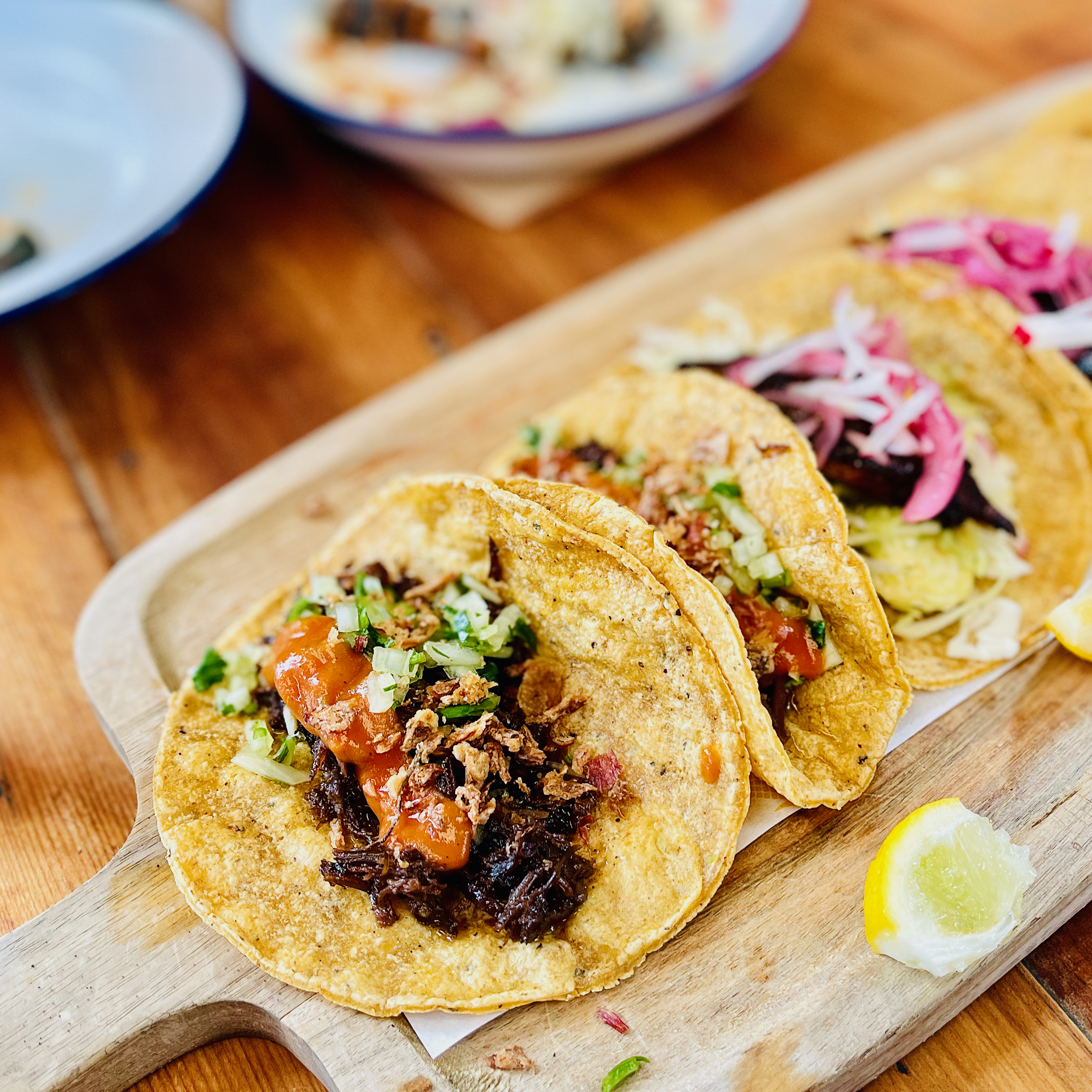 Tacos at Tacoteca. Photo / Jason Nockels