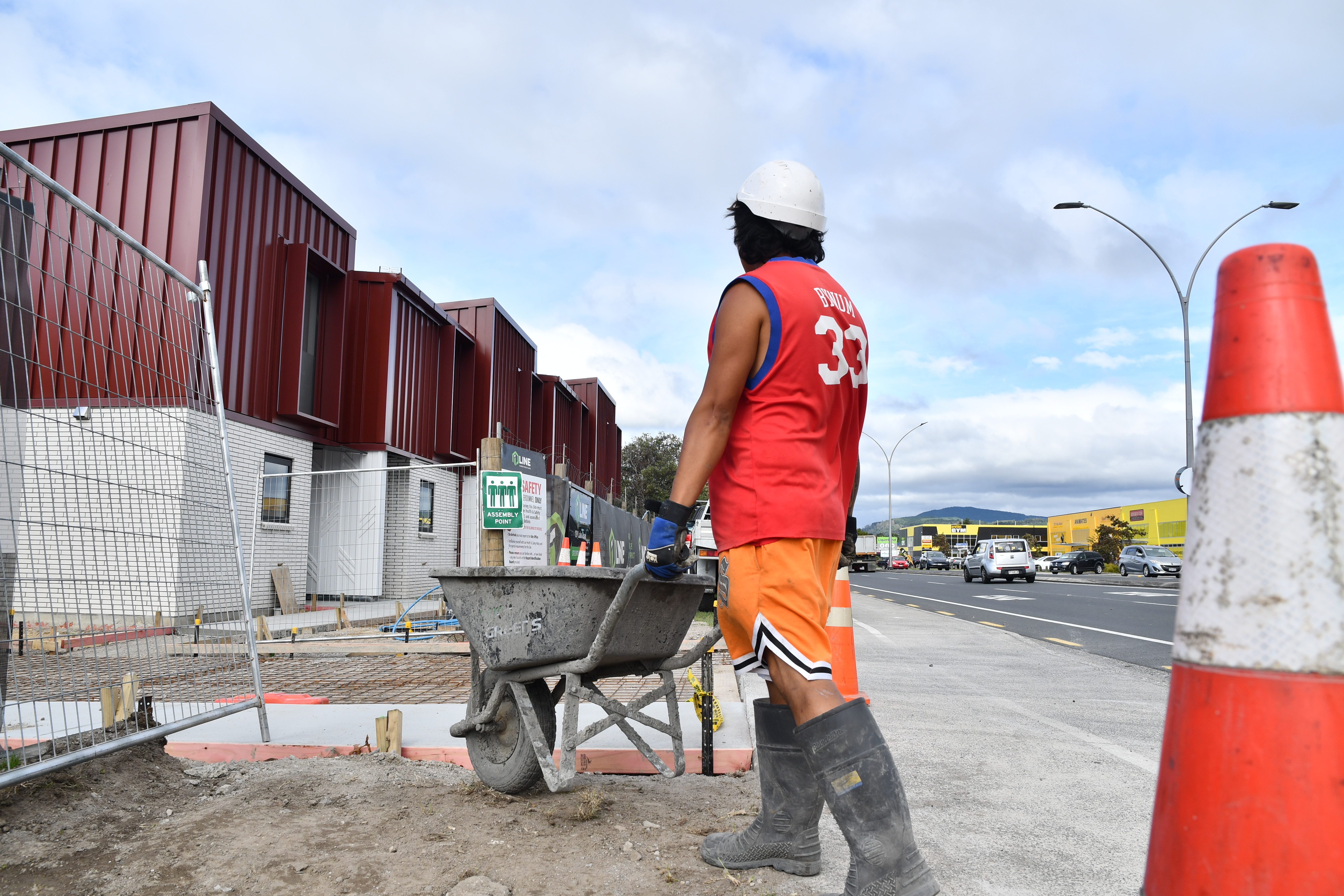 Rotorua is bucking a national trend with a boom in building consents. Photo / Laura Smith