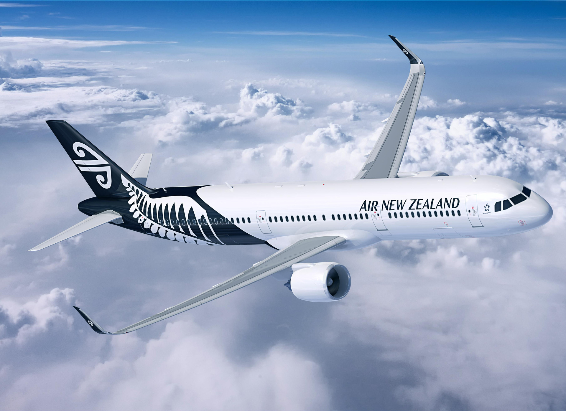 Air New Zealand says the Airbus A321 will be used on some key flights, instead of its smaller predecessor.