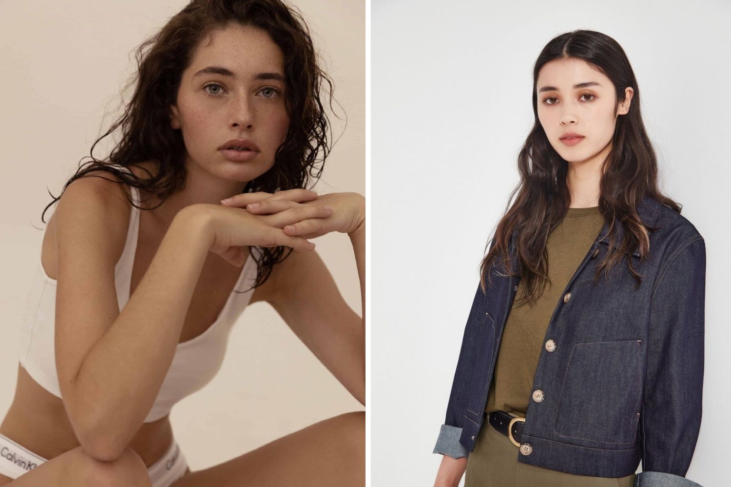 Ruby Pedersen and Kala Tabke from Unique Model Management. Photos / Unique Model Management