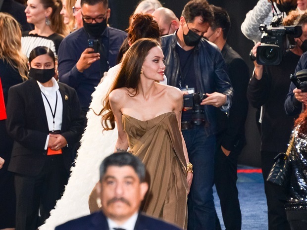Angelina Jolie at the Premiere of Marvel Studios' Eternals in Hollywood. Photo / Getty Images
