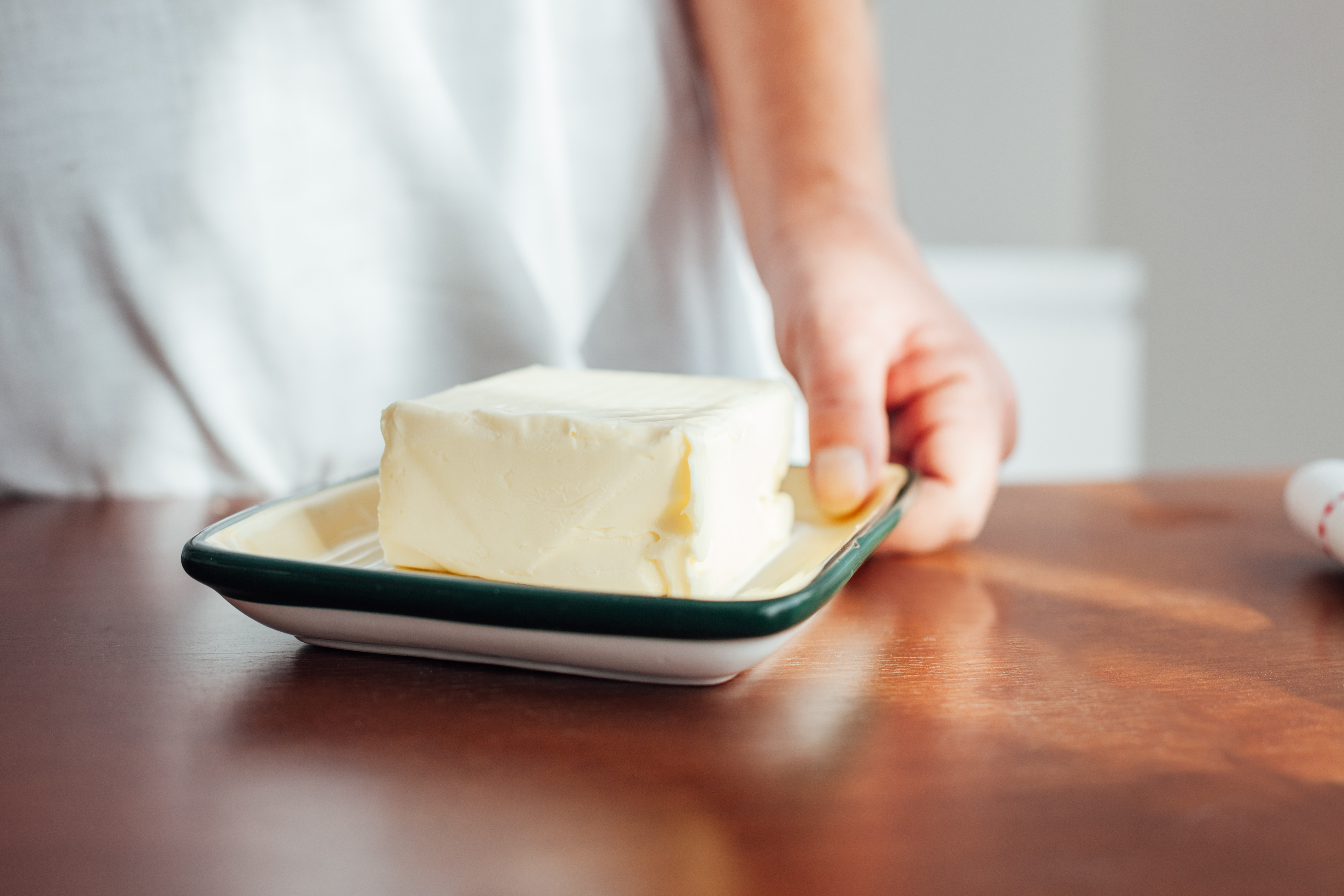 One litre of cream is needed to make 500g of butter. Photo / Getty Images