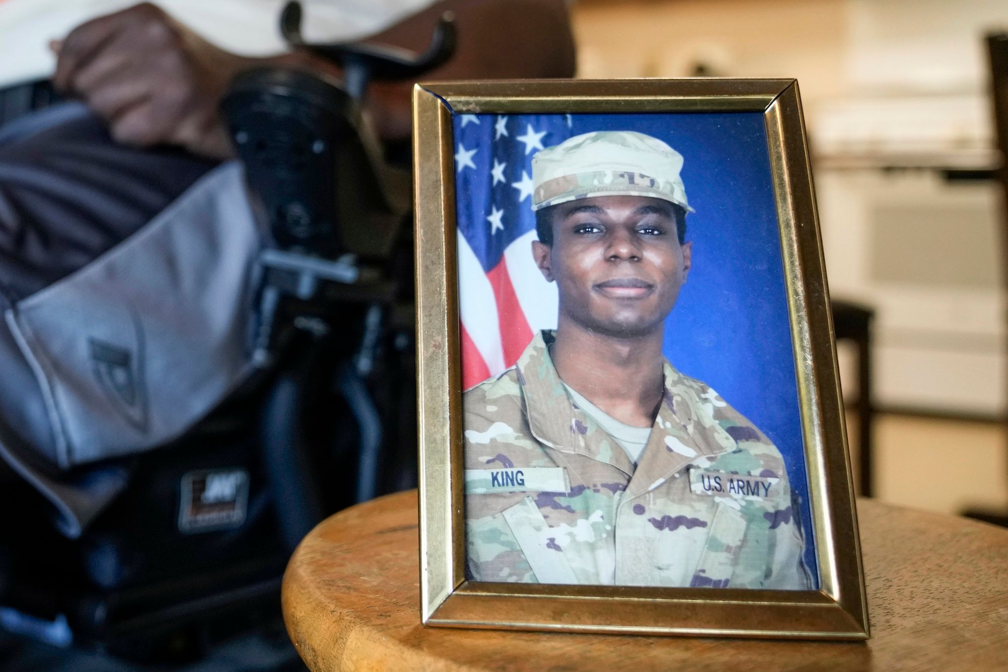 A portrait of American soldier Travis King. Photo / AP