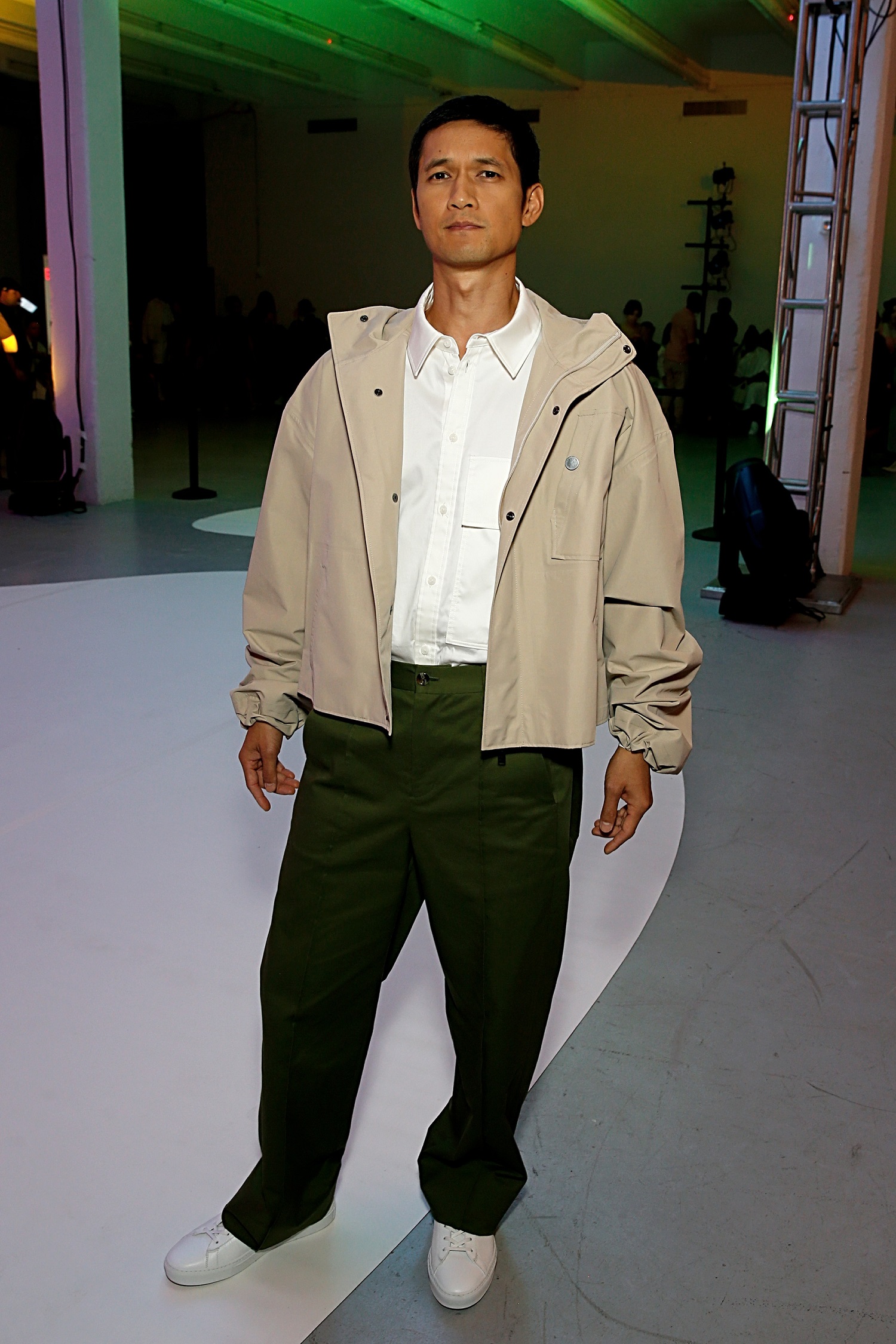 Harry Shum Jr. attends the Adeam show during New York Fashion Week. Photo / Getty Images