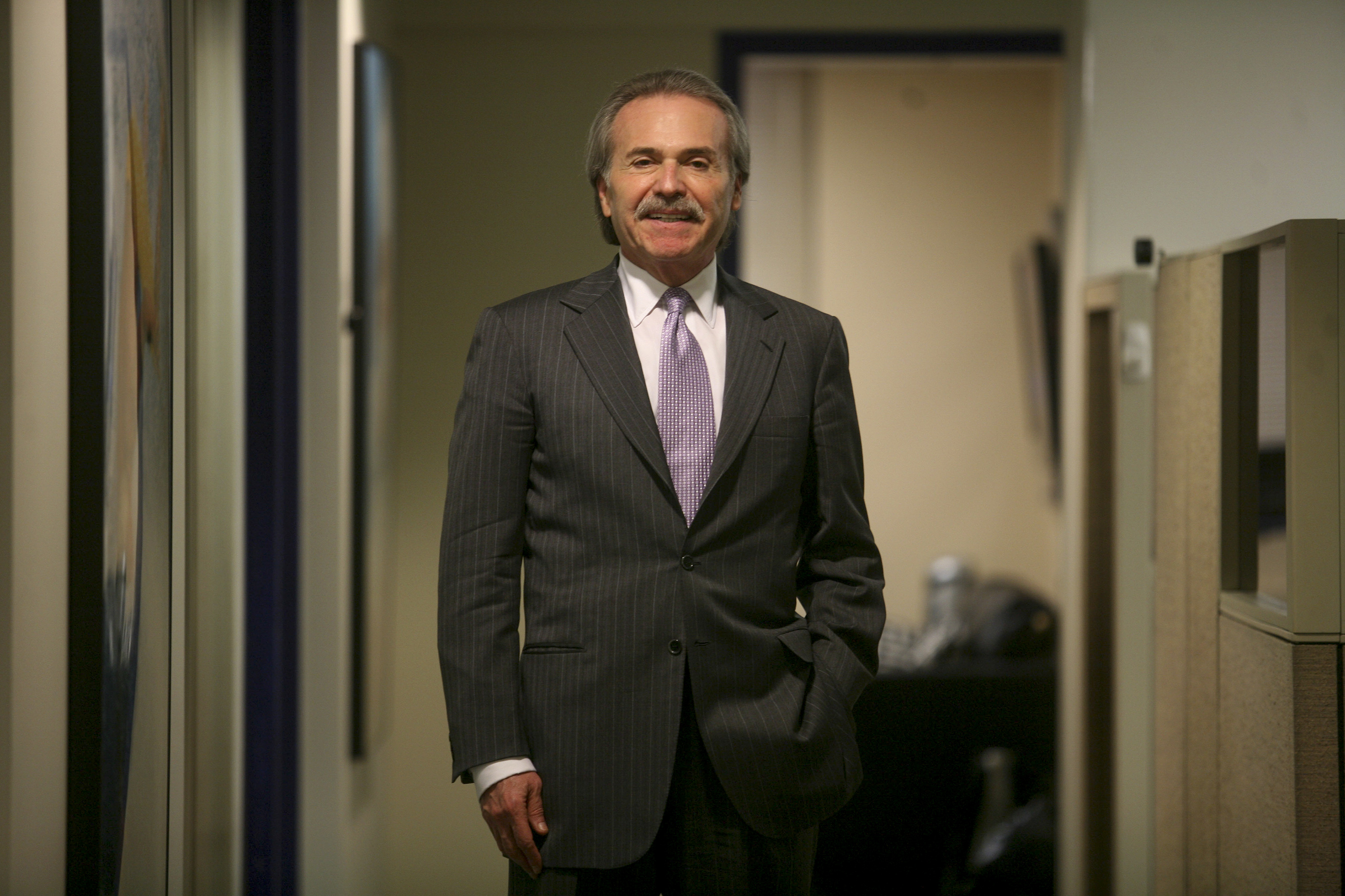 David Pecker, former publisher of The National Enquirer, told of trading favours. Photo / Hiroko Masuike, The New York Times