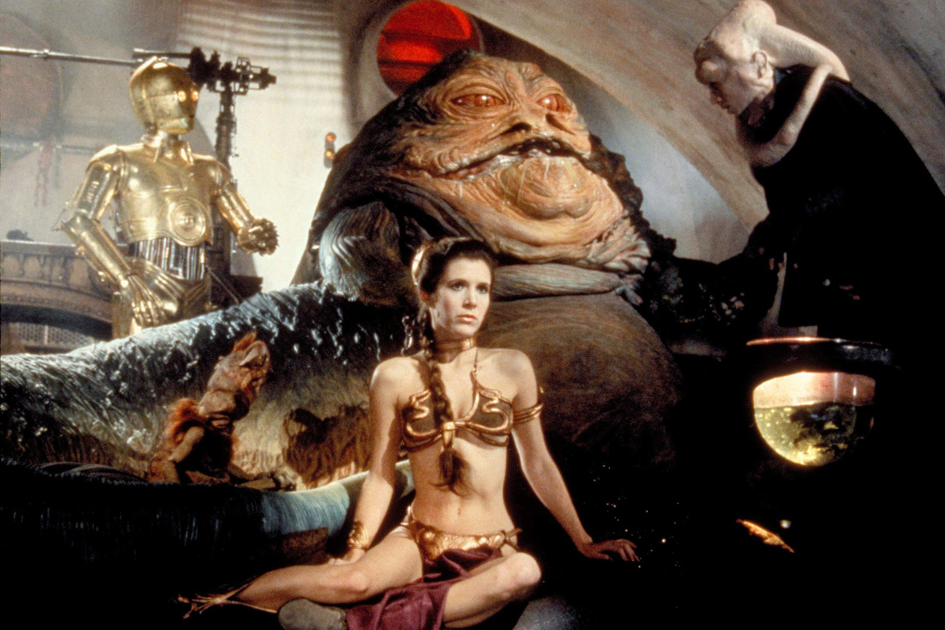 Carrie Fisher in Star Wars - Return of the Jedi. Photo / Supplied