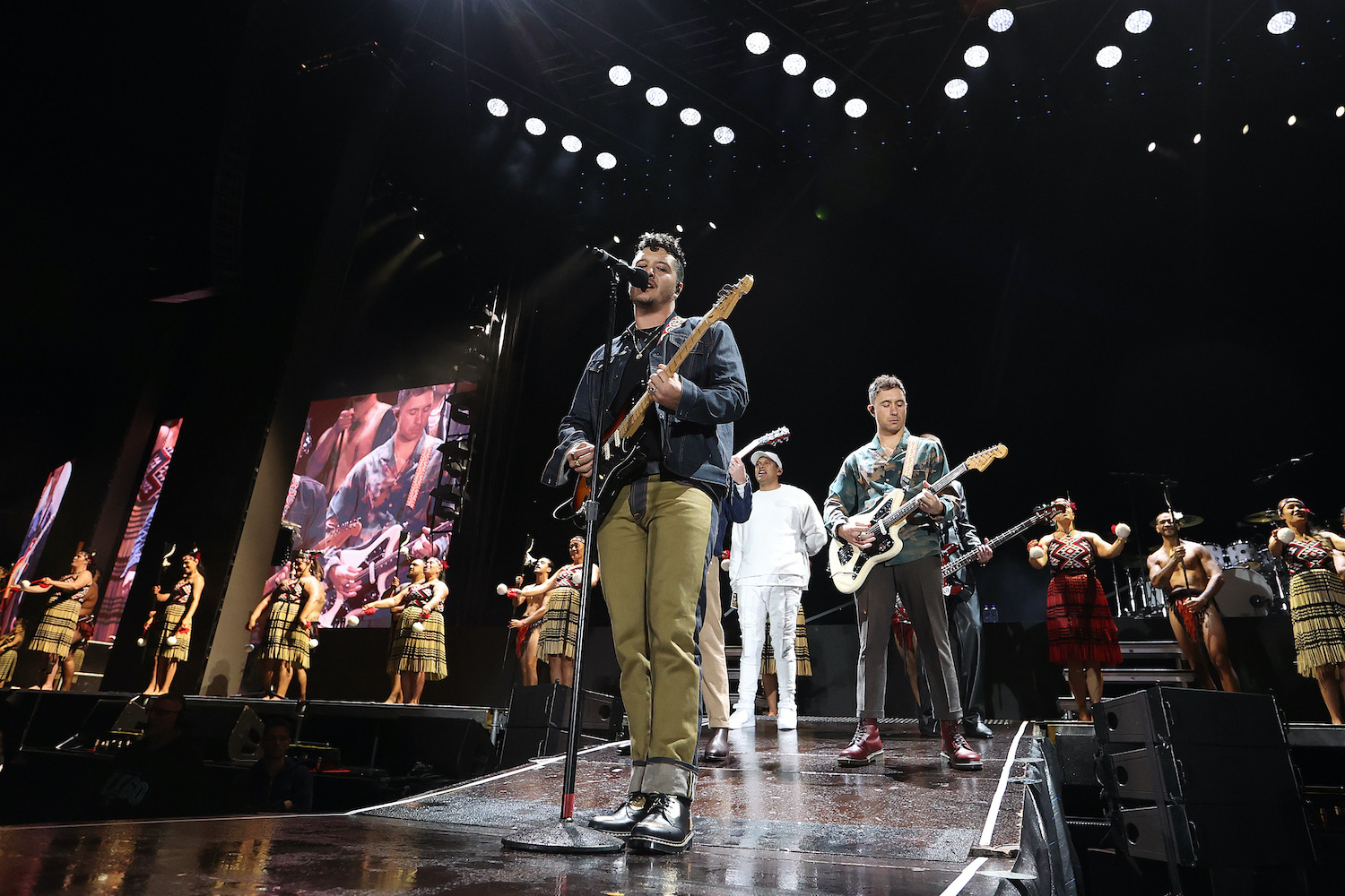 Six60 perform at Eden Park. Photo / Sylvie Whinray