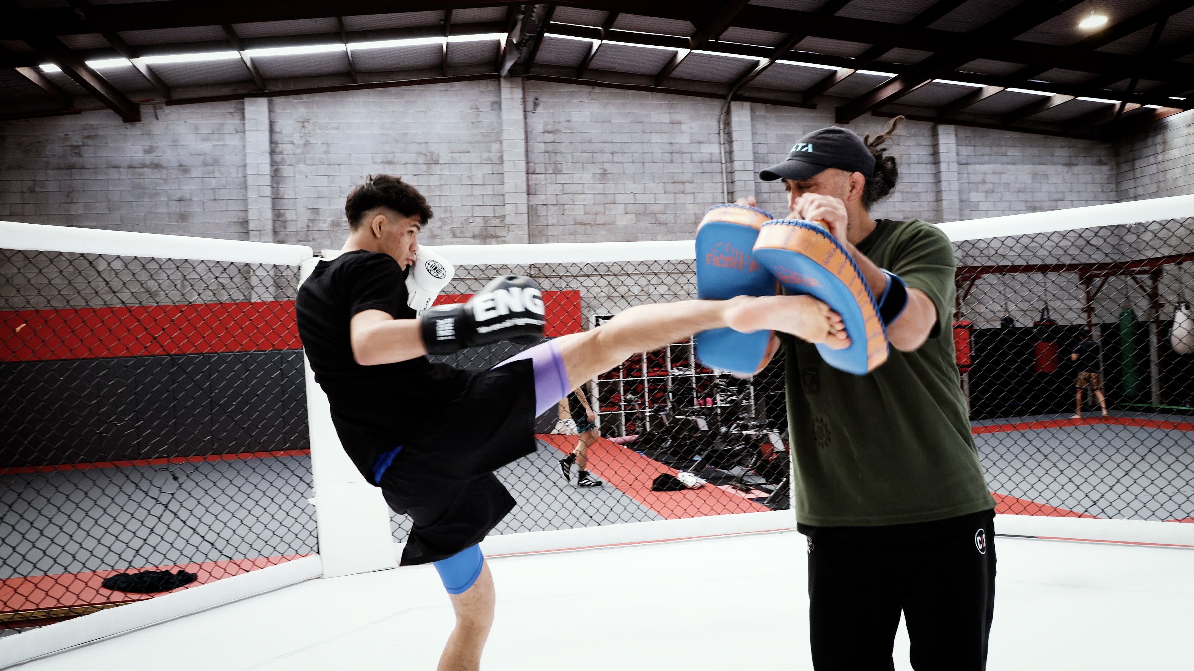 Nixon Suddens is one of several rising local talents currently preparing for bouts on the regional scene. Photo / Michael Craig