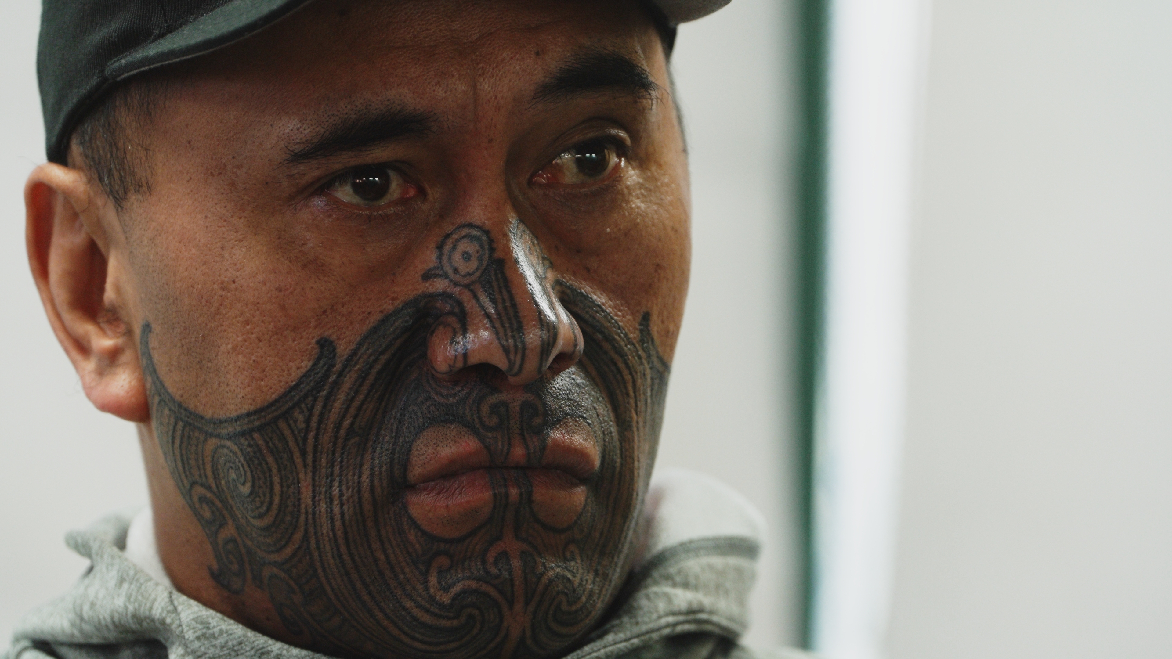 Black Power Auckland Aotearoa president “Puks” discusses state abuse. Photo / Ben Dickens