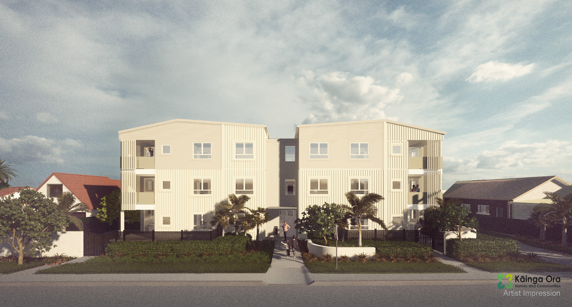 One of Kainga Ora's planned builds may look something like this. Photo / Kainga Ora