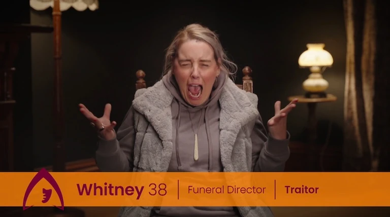 Whitney's face is the subtitles to her heart. Photo / The Spinoff