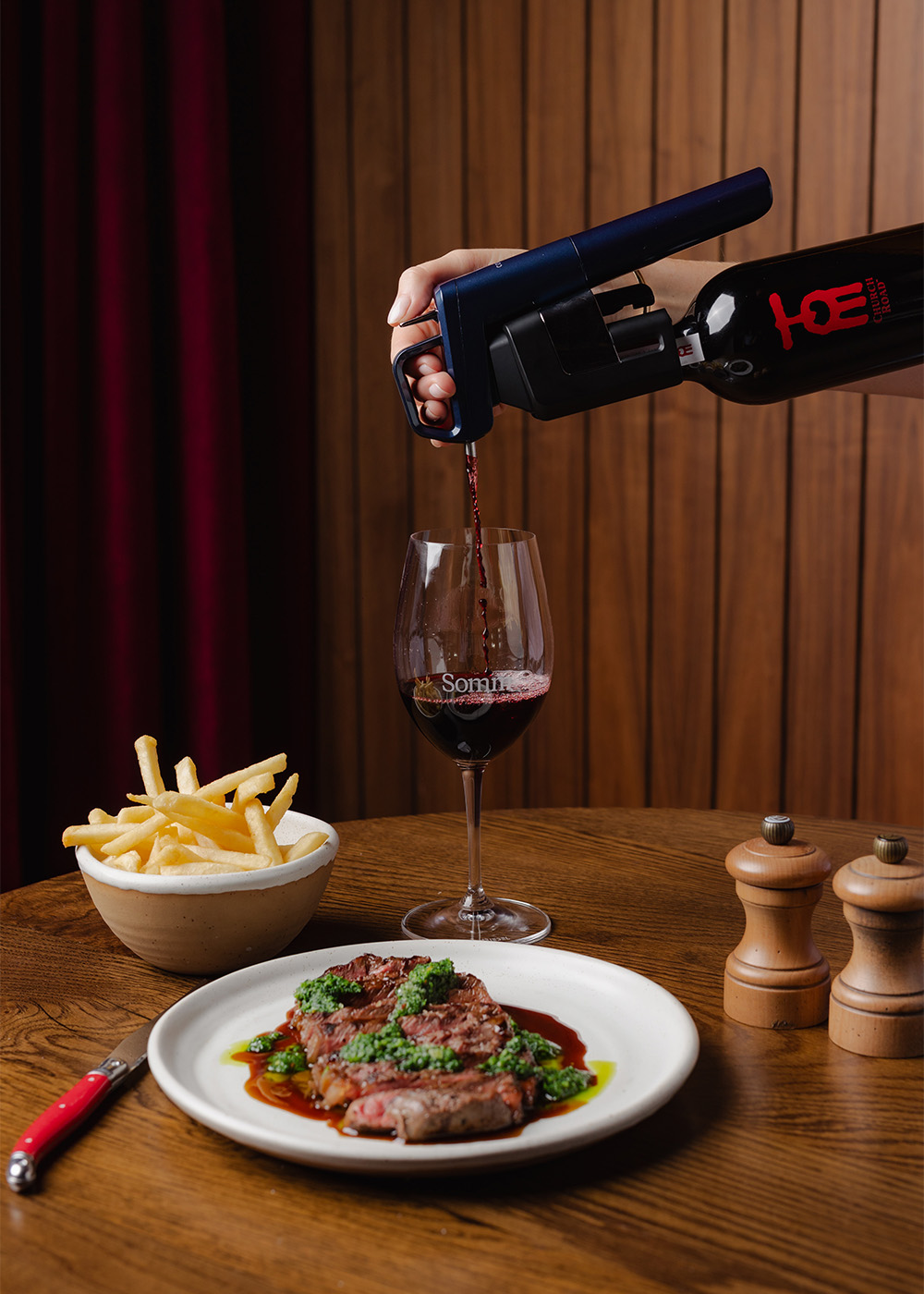 Hawke's Bay winery Church Road is currently in residence at Somm.