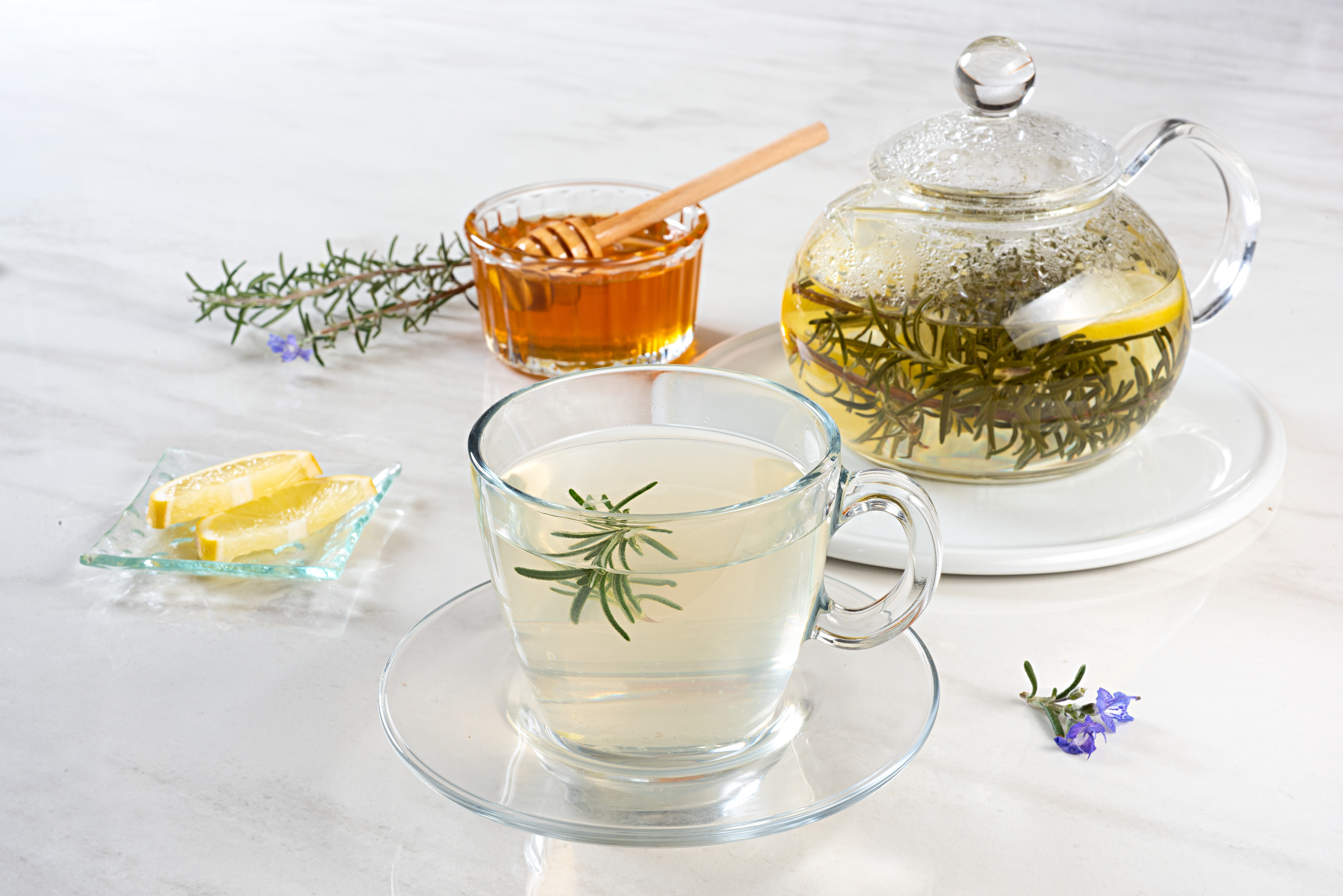 Serving your tisane in glass servingware showcases the ingredients. Photo / Getty Images