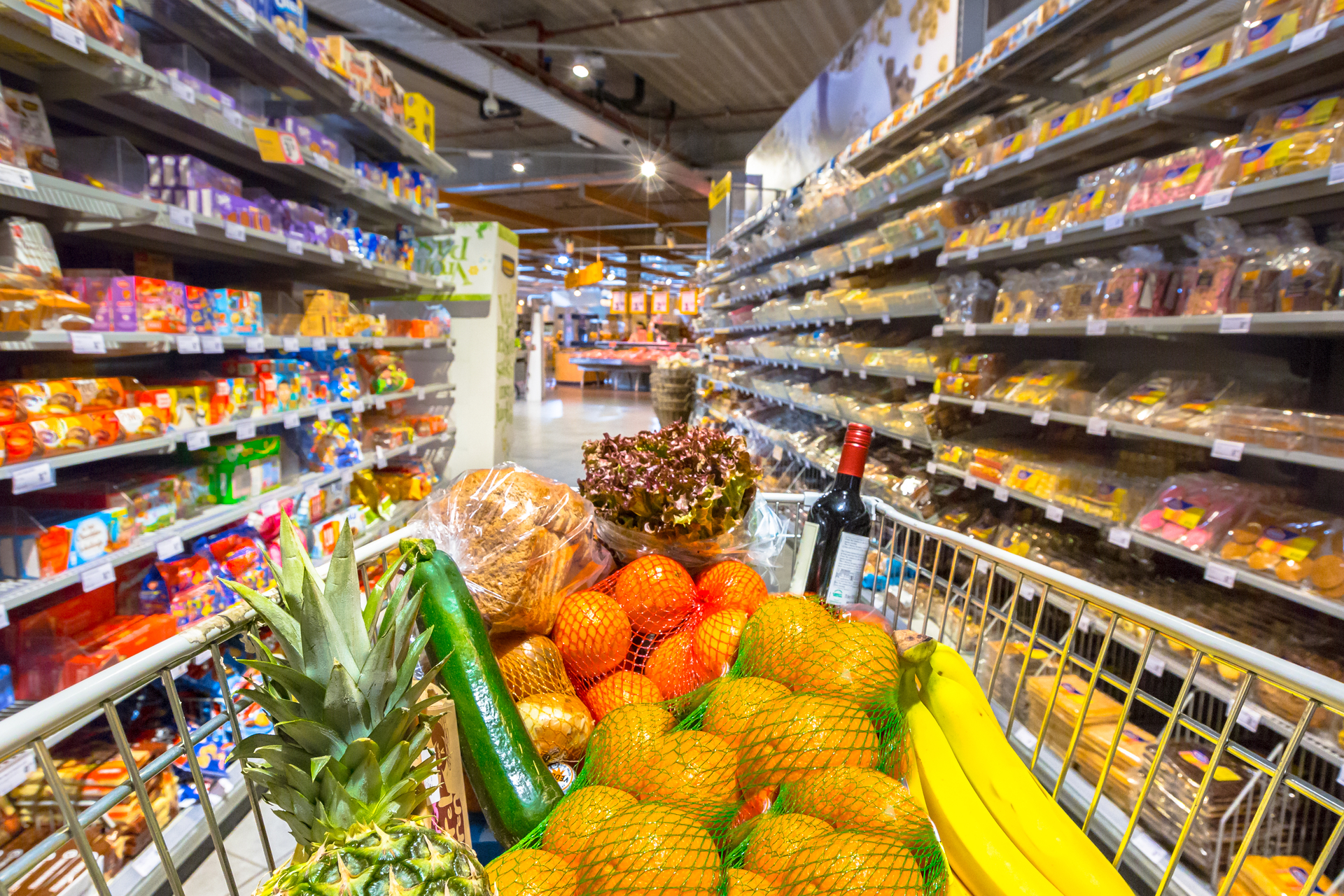 بنکداری مواد غذایی و صنف سوپر مارکت