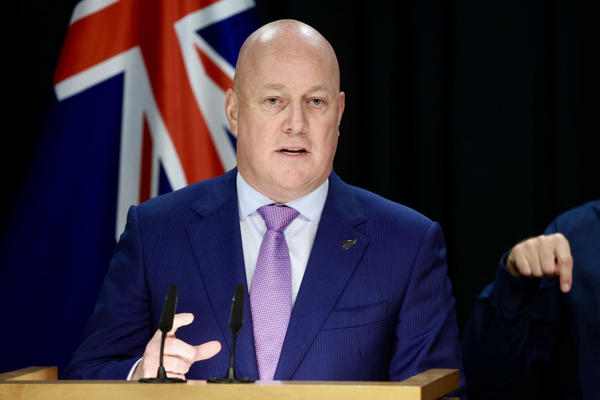 Prime Minister Christopher Luxon says the United States is a reliable partner.
Photo / Mark Mitchell