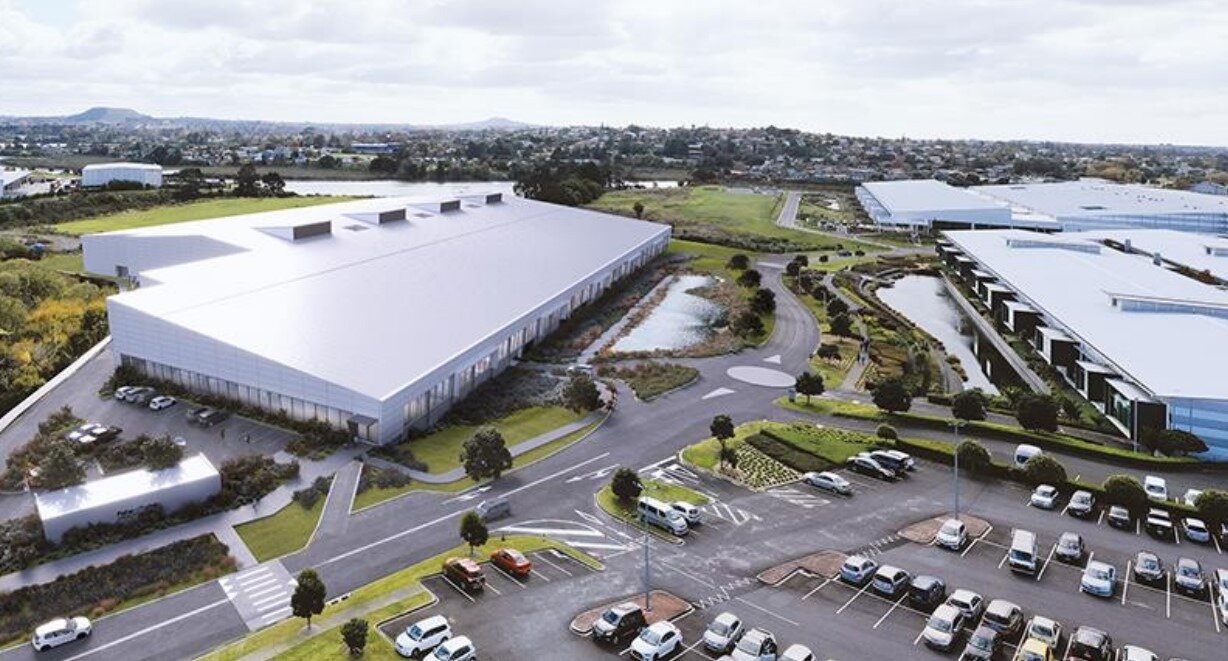 Fisher & Paykel Healthcare's new building in East Tāmaki is now under construction.